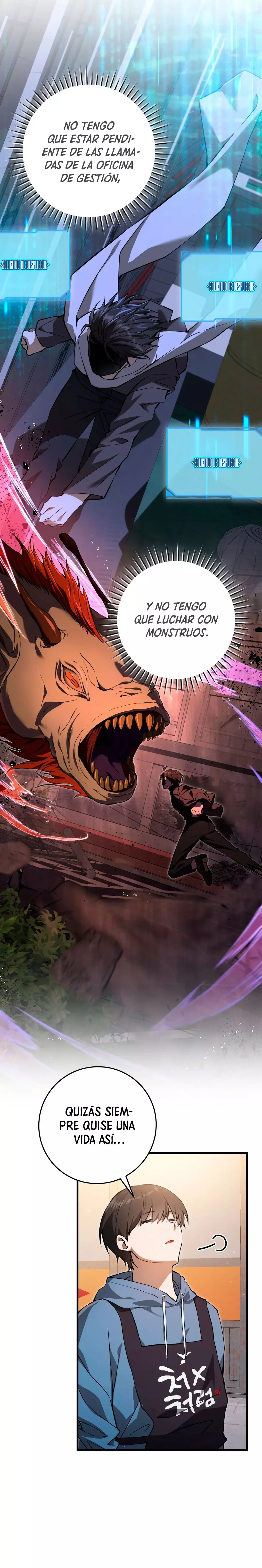 El cazador quiere vivir tranquilamente Capitulo 3 página 9