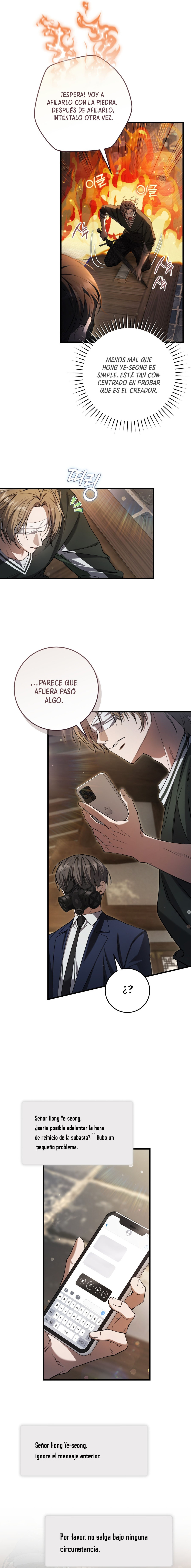 El cazador quiere vivir tranquilamente Capitulo 36 página 8