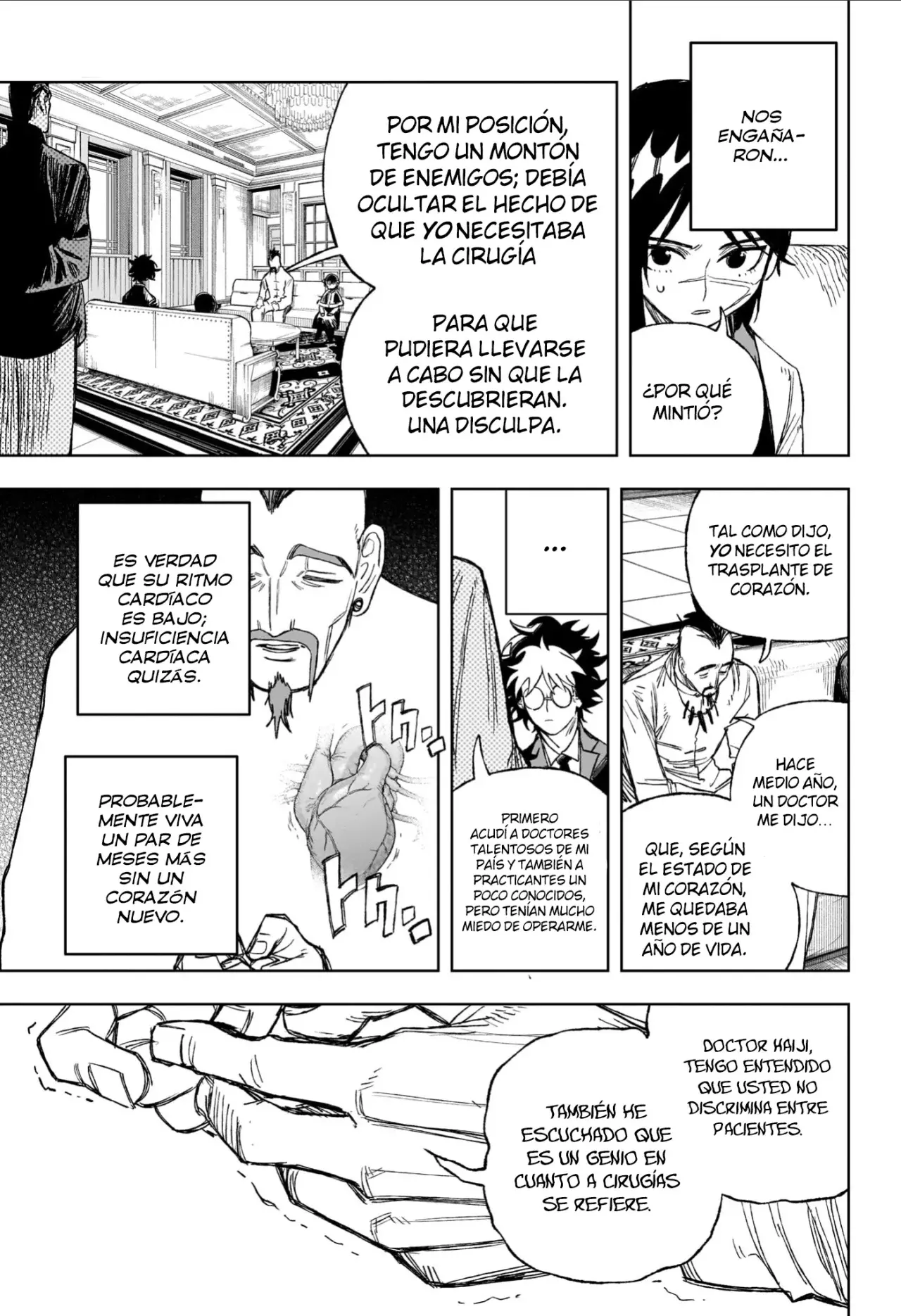 Under Doctor Capitulo 3: Salvación página 14