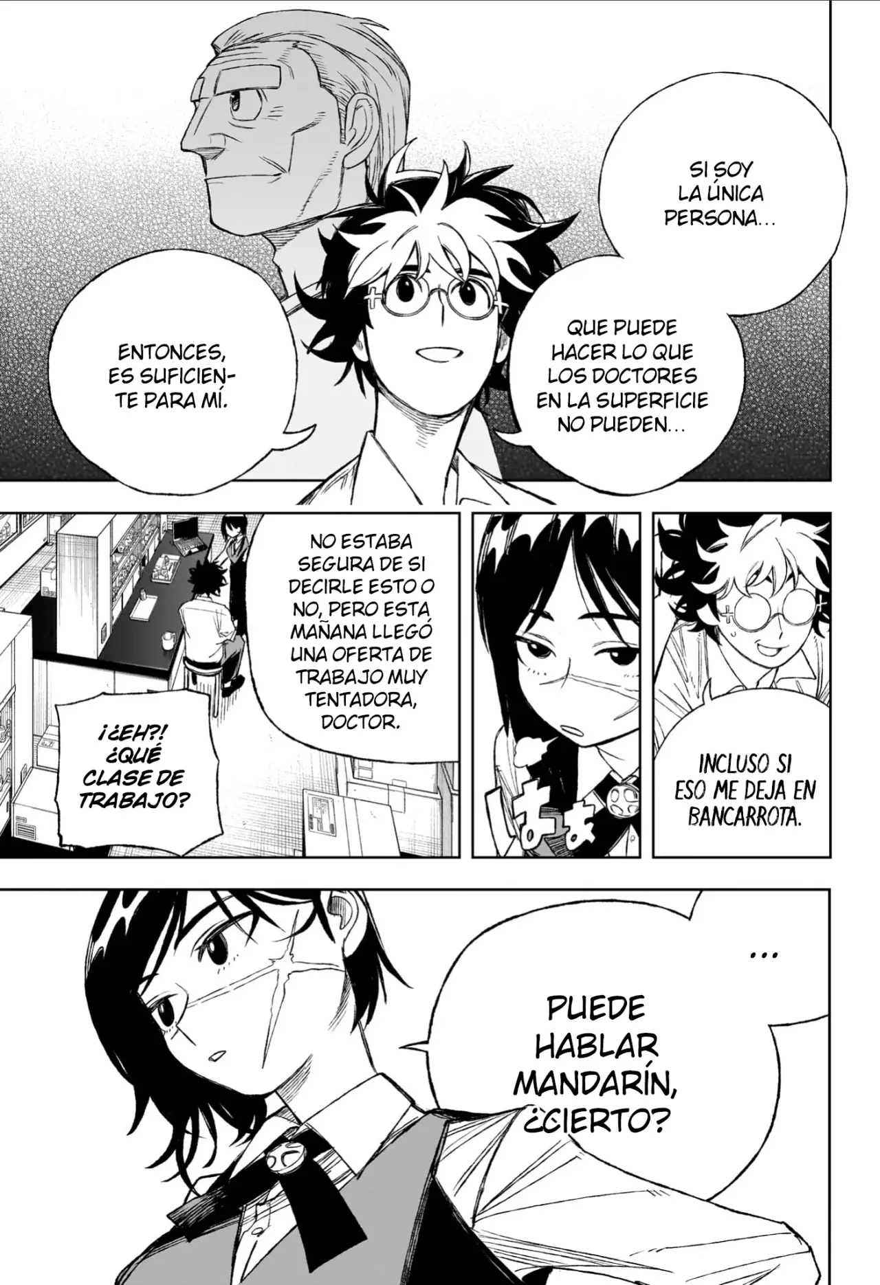 Under Doctor Capitulo 3: Salvación página 8