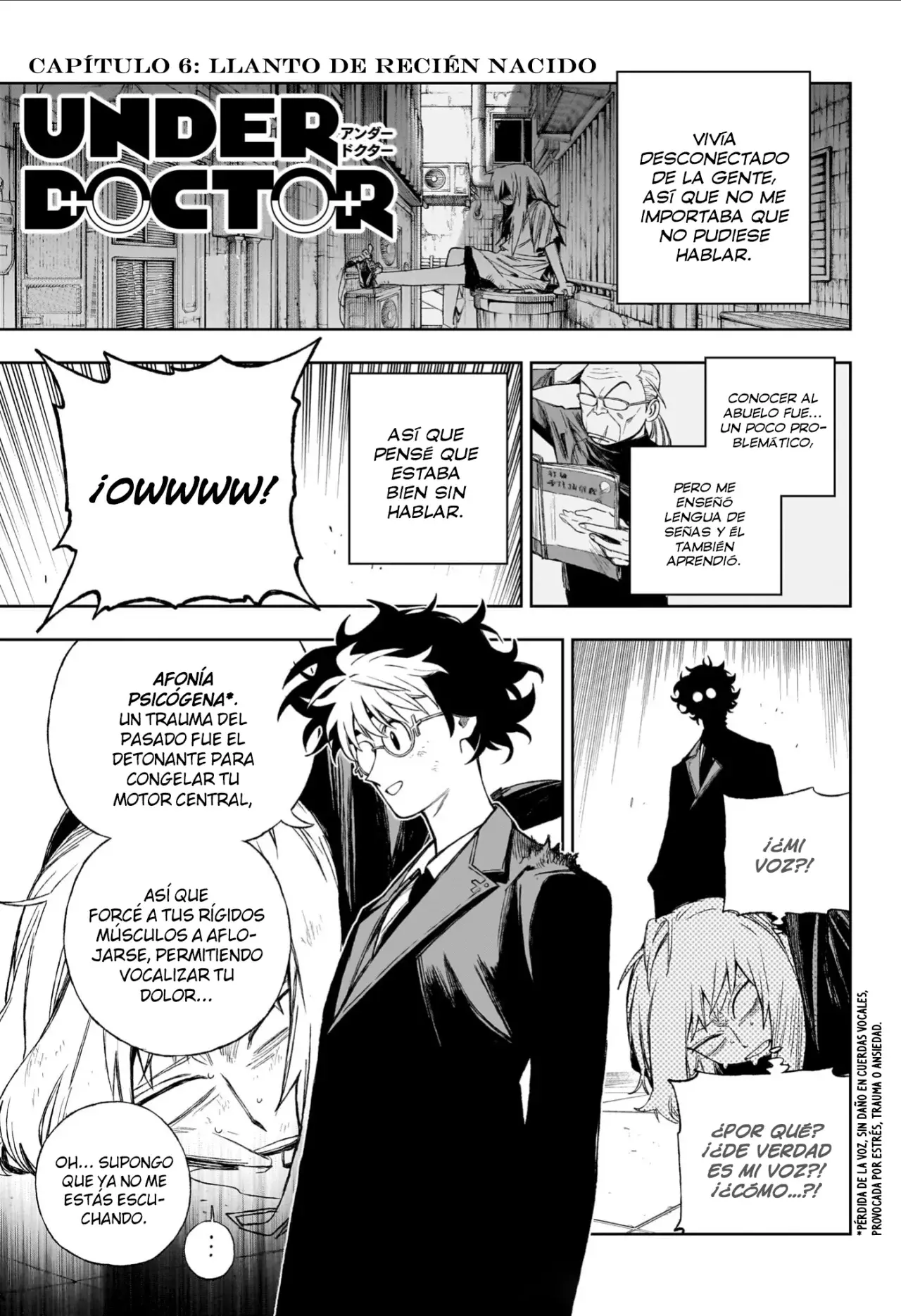 Under Doctor Capitulo 6: Llanto de recién nacido página 2