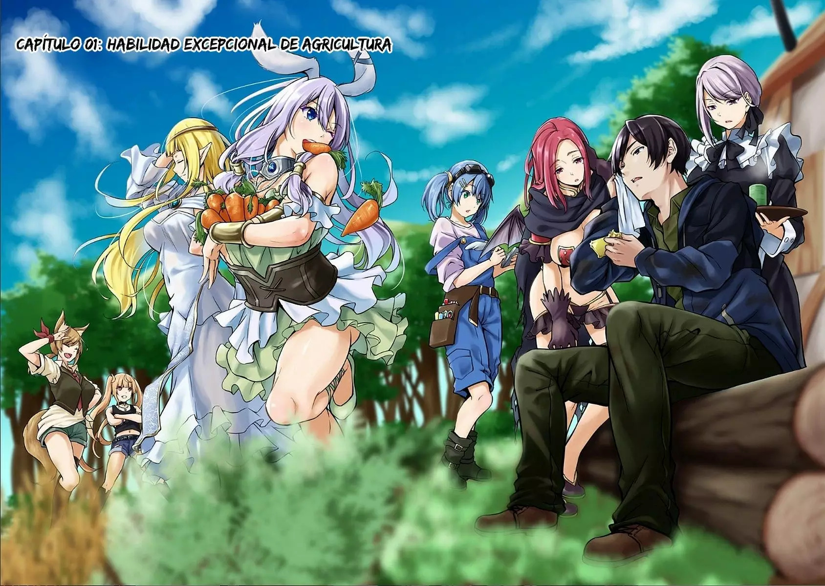 Yuru Fuwa Noka No Moji Bake Skill Capitulo 1.1 página 7