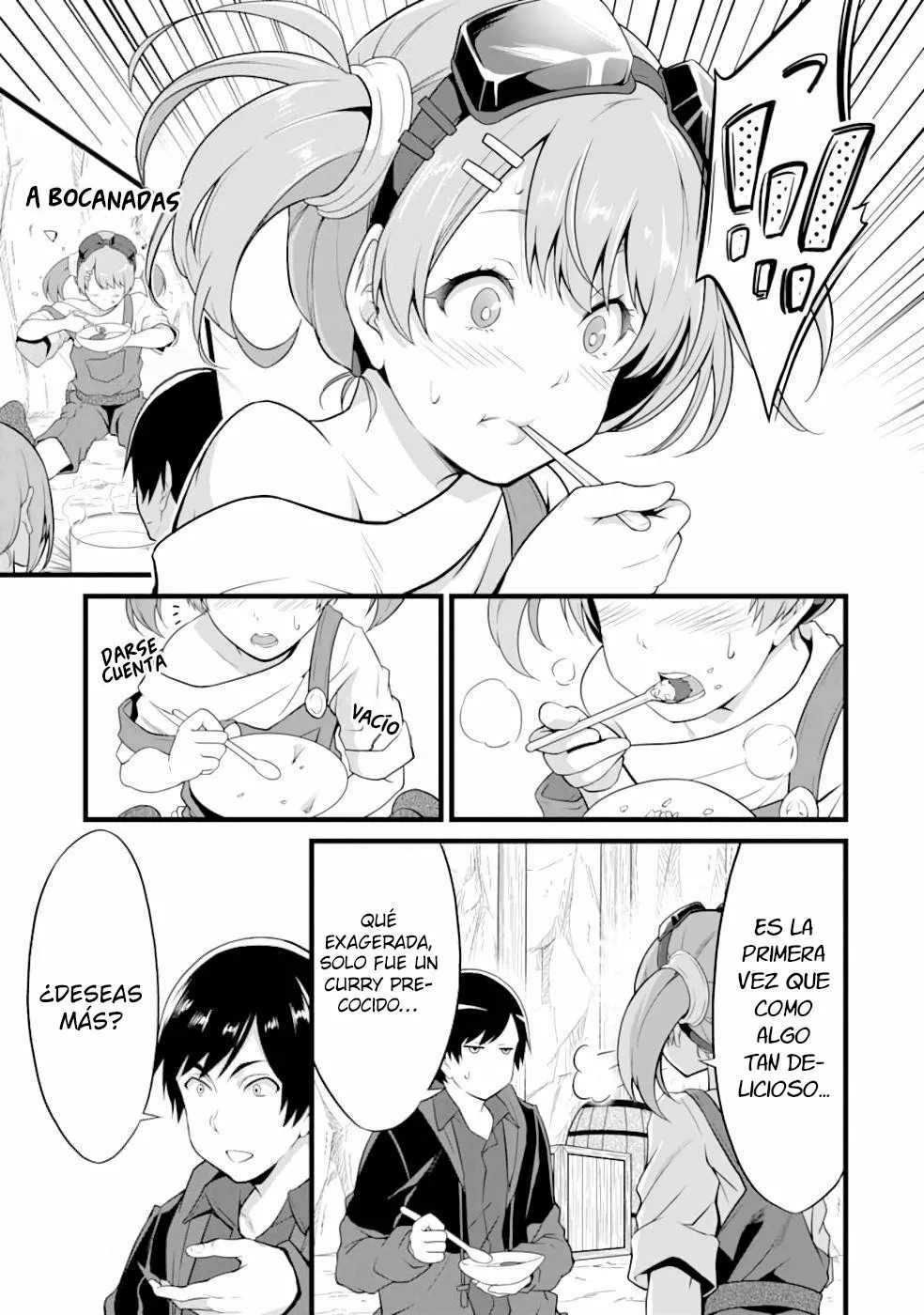 Yuru Fuwa Noka No Moji Bake Skill Capitulo 10: La chica enana página 13