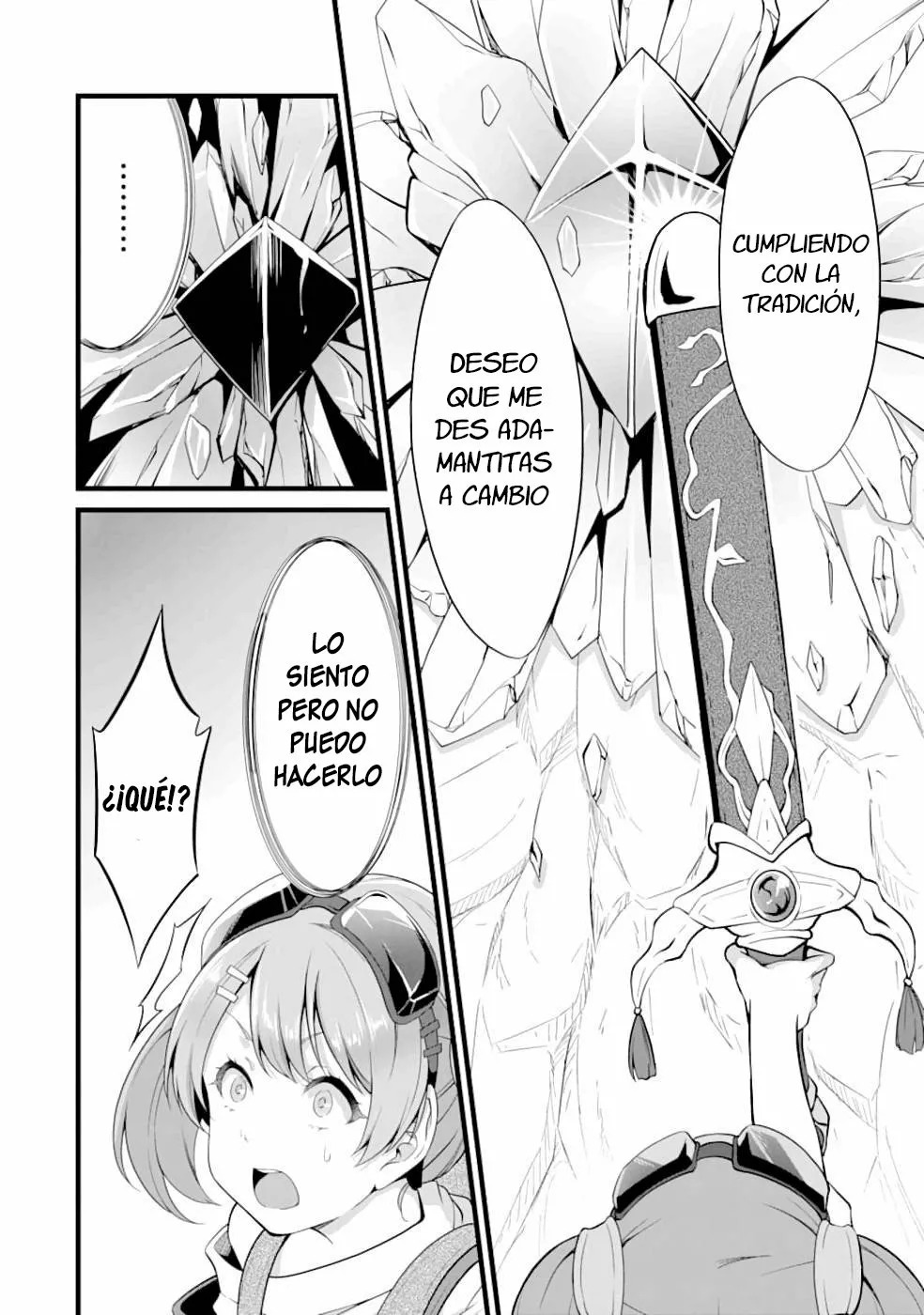 Yuru Fuwa Noka No Moji Bake Skill Capitulo 10: La chica enana página 26