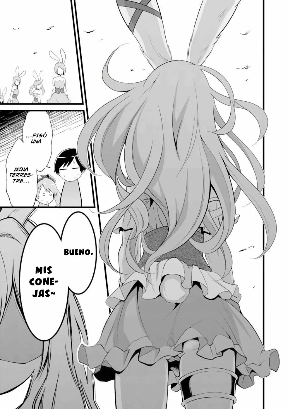 Yuru Fuwa Noka No Moji Bake Skill Capitulo 10: La chica enana página 57