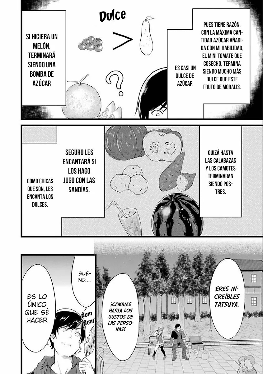 Yuru Fuwa Noka No Moji Bake Skill Capitulo 12.2: Lo que ellas ocultan. Parte 2 página 19
