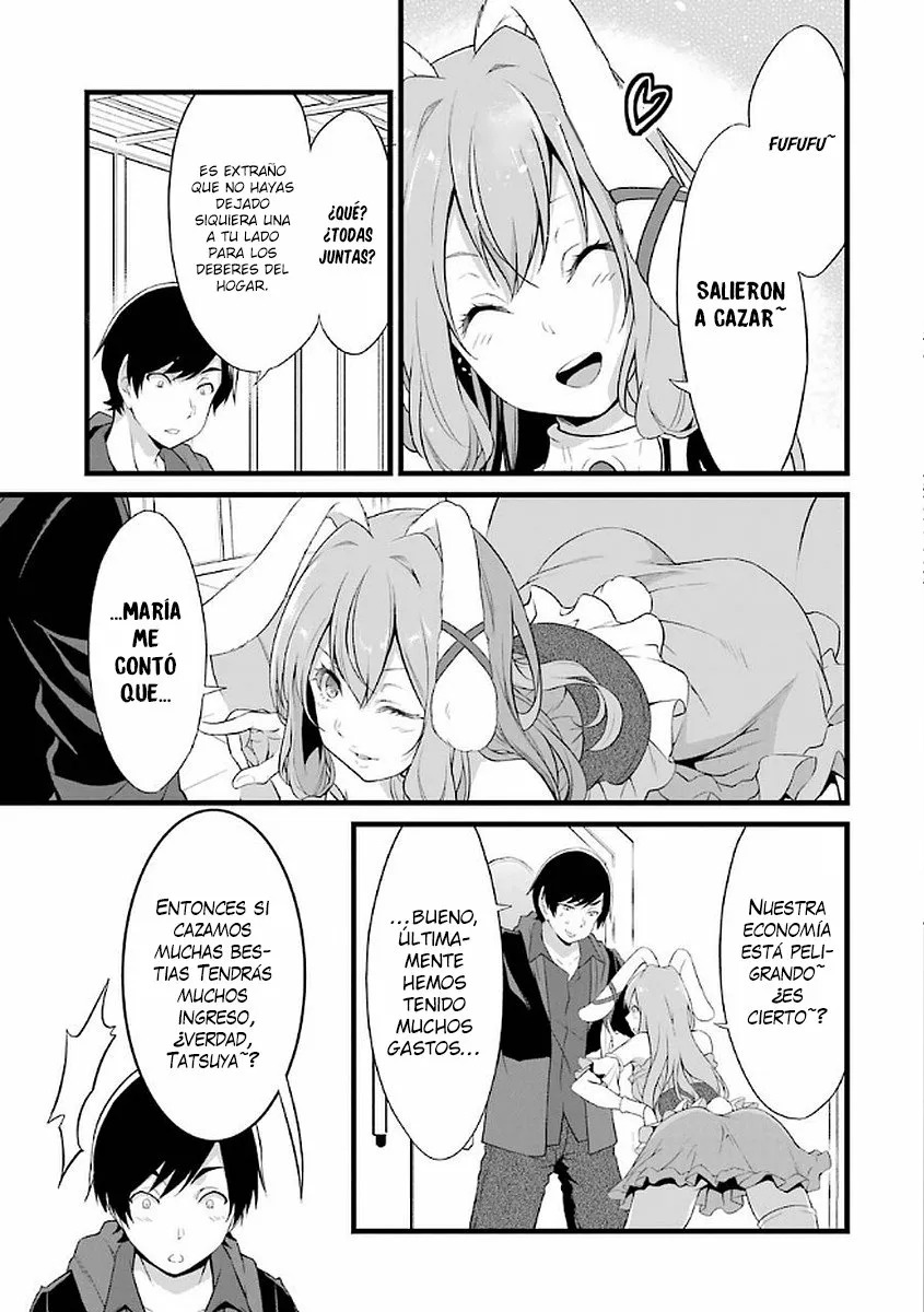 Yuru Fuwa Noka No Moji Bake Skill Capitulo 12.2: Lo que ellas ocultan. Parte 2 página 4