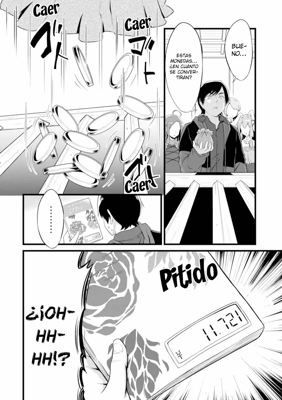 Yuru Fuwa Noka No Moji Bake Skill Capitulo 13: Colegiala intrusa página 29