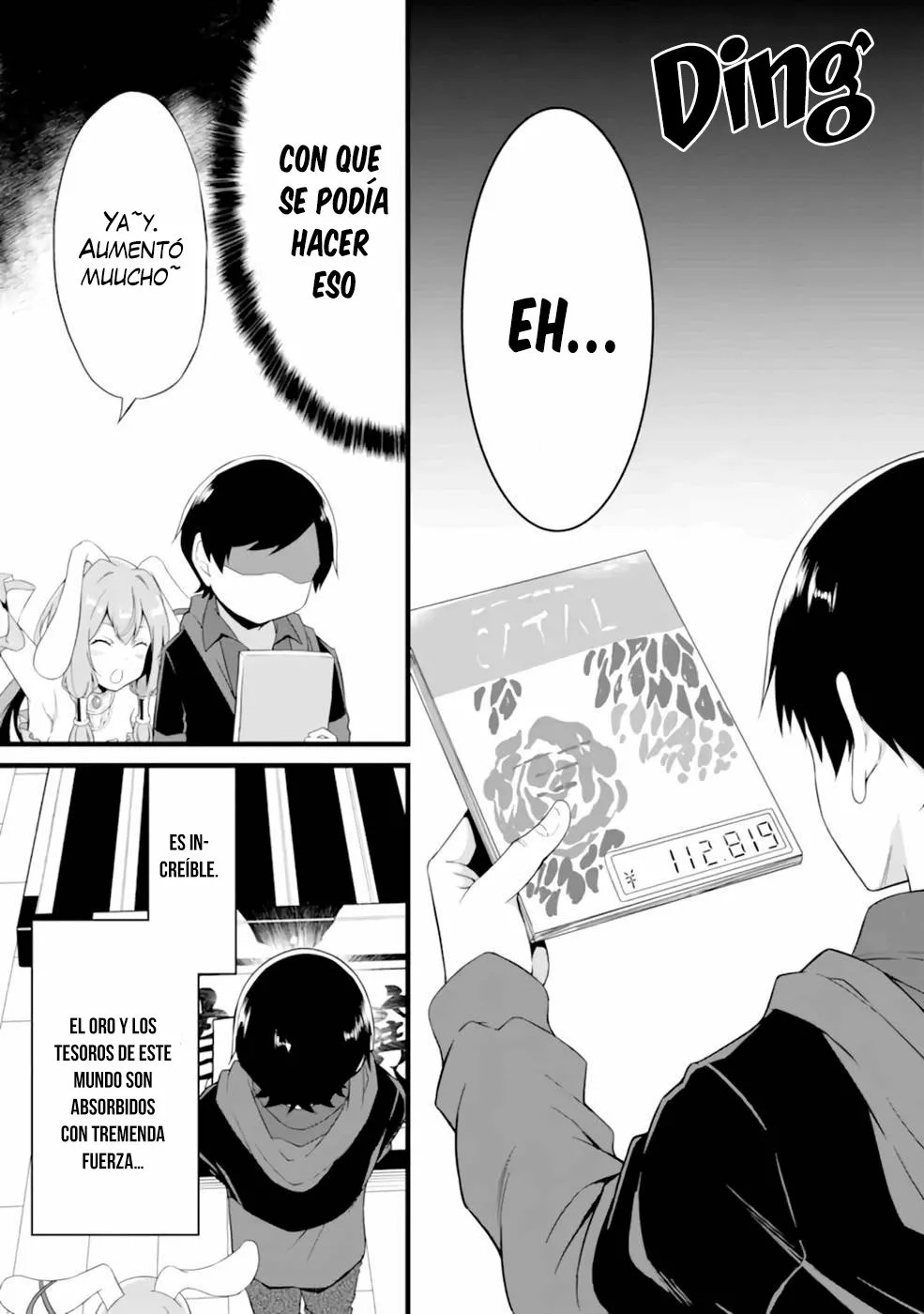Yuru Fuwa Noka No Moji Bake Skill Capitulo 13: Colegiala intrusa página 32