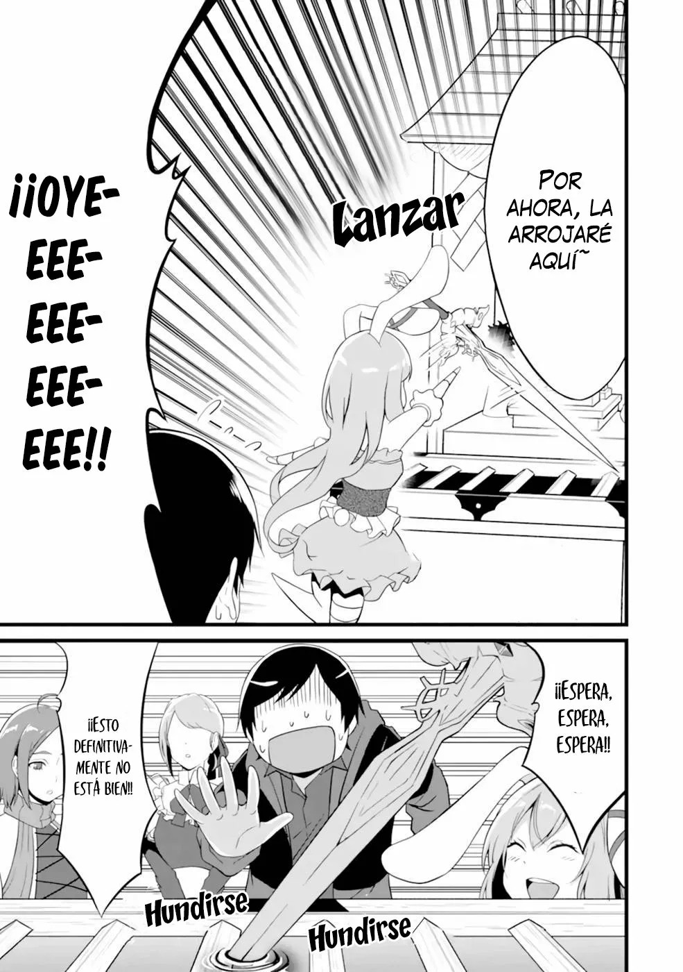 Yuru Fuwa Noka No Moji Bake Skill Capitulo 13: Colegiala intrusa página 34