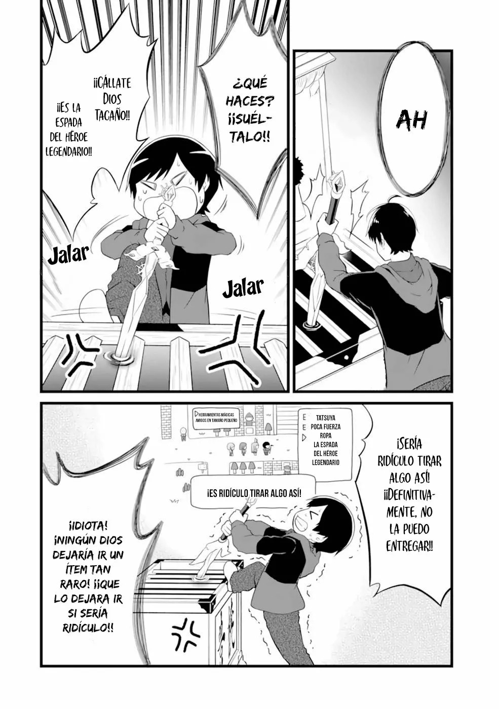 Yuru Fuwa Noka No Moji Bake Skill Capitulo 13: Colegiala intrusa página 35