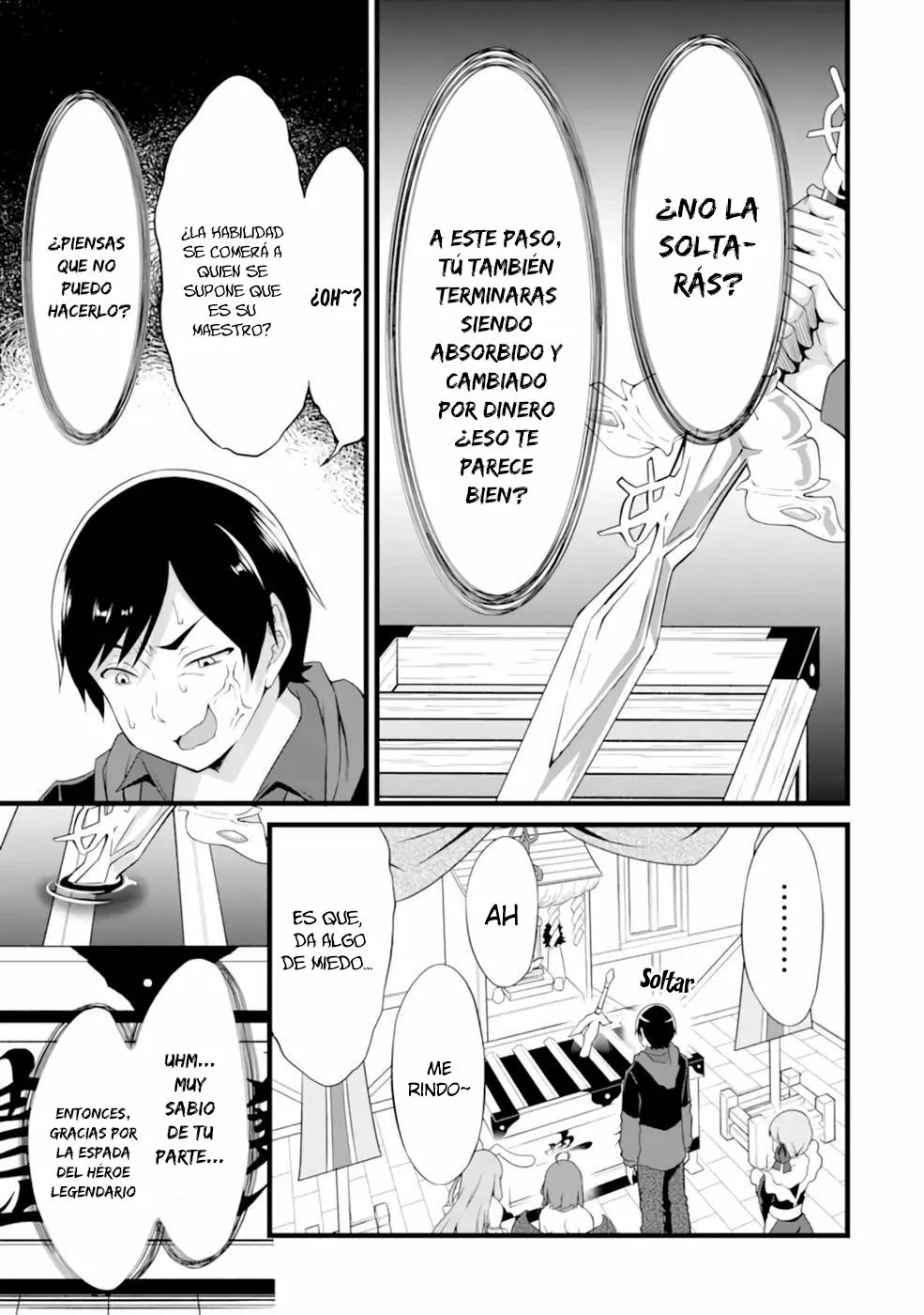 Yuru Fuwa Noka No Moji Bake Skill Capitulo 13: Colegiala intrusa página 36