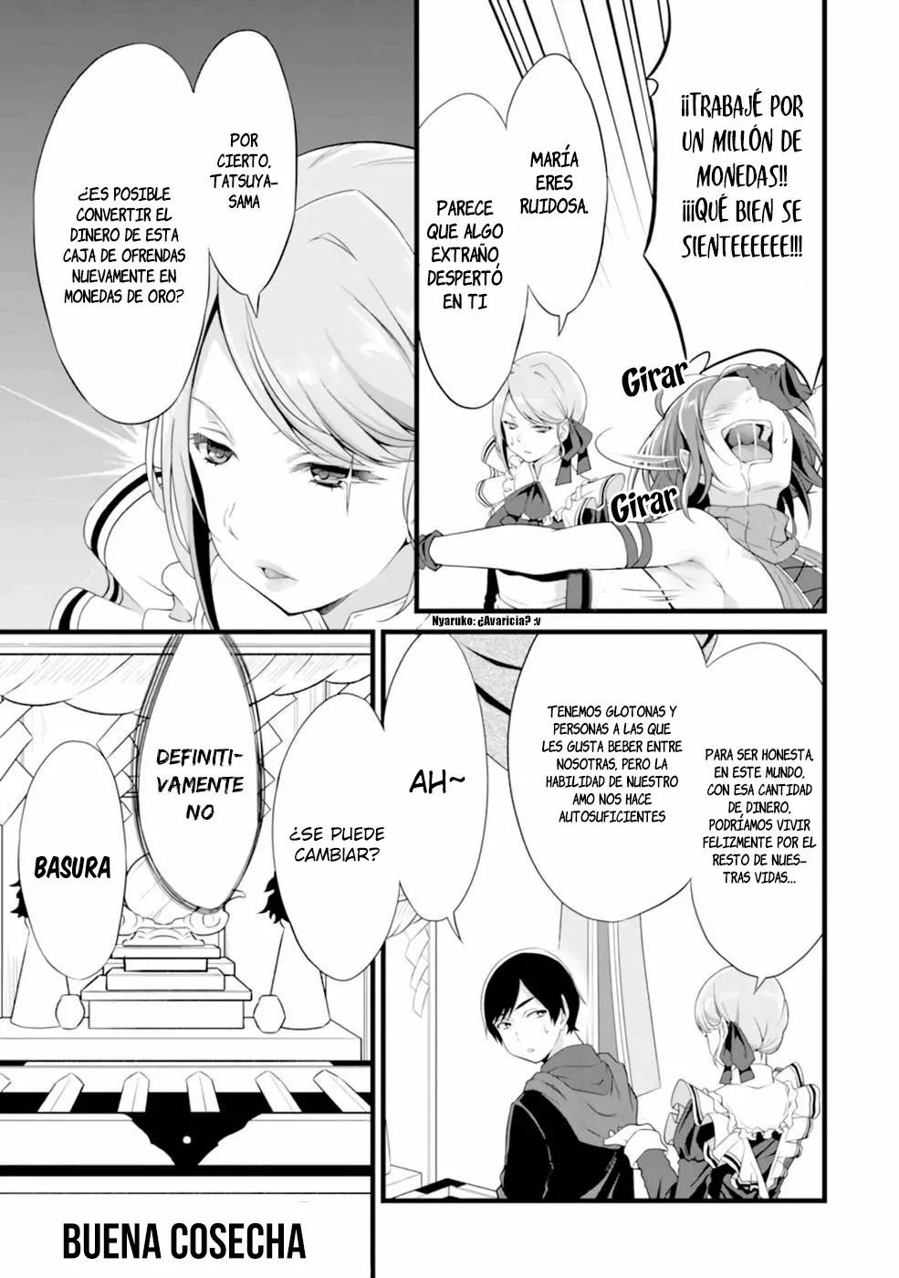 Yuru Fuwa Noka No Moji Bake Skill Capitulo 13: Colegiala intrusa página 38