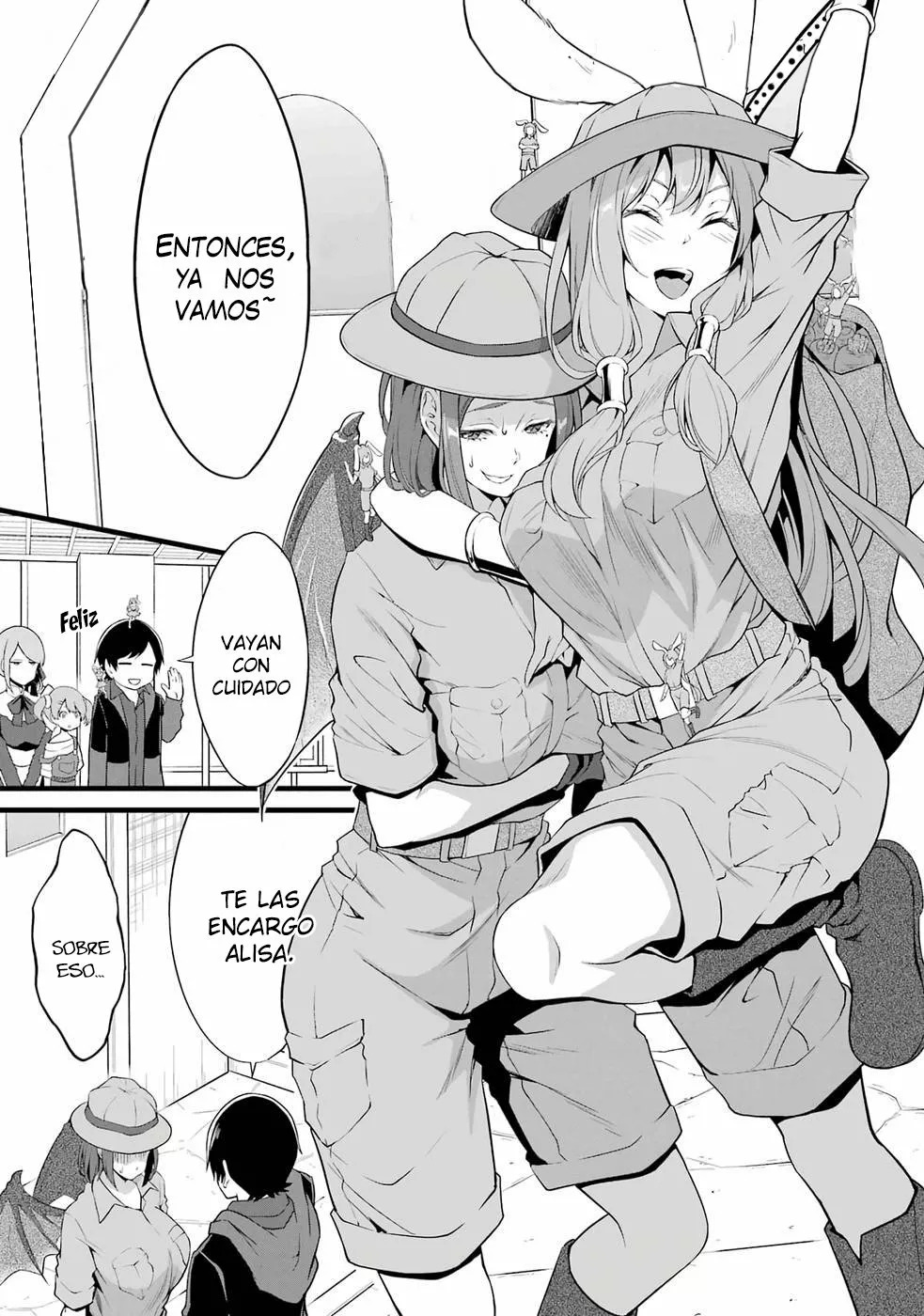 Yuru Fuwa Noka No Moji Bake Skill Capitulo 13: Colegiala intrusa página 6
