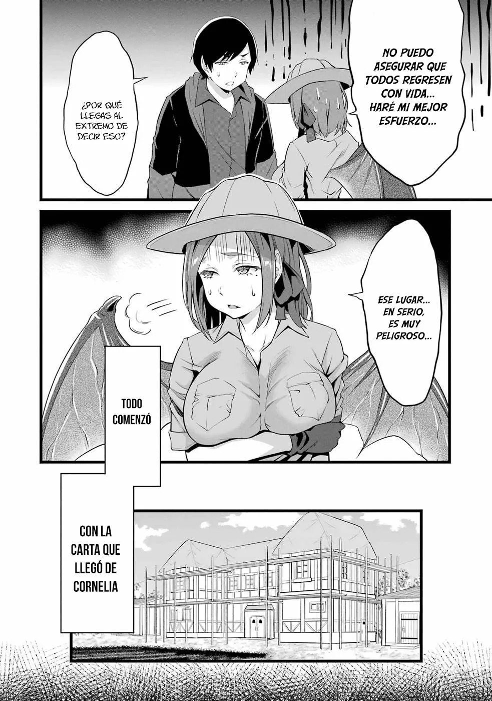 Yuru Fuwa Noka No Moji Bake Skill Capitulo 13: Colegiala intrusa página 7