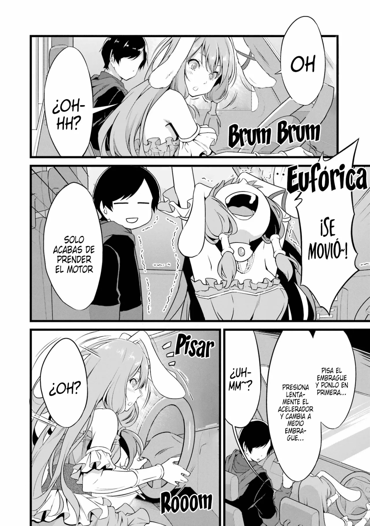 Yuru Fuwa Noka No Moji Bake Skill Capitulo 14: Cerdo al jengibre y la colegiala página 10
