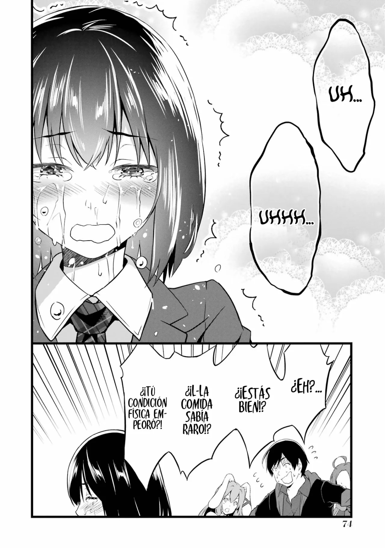Yuru Fuwa Noka No Moji Bake Skill Capitulo 14: Cerdo al jengibre y la colegiala página 38