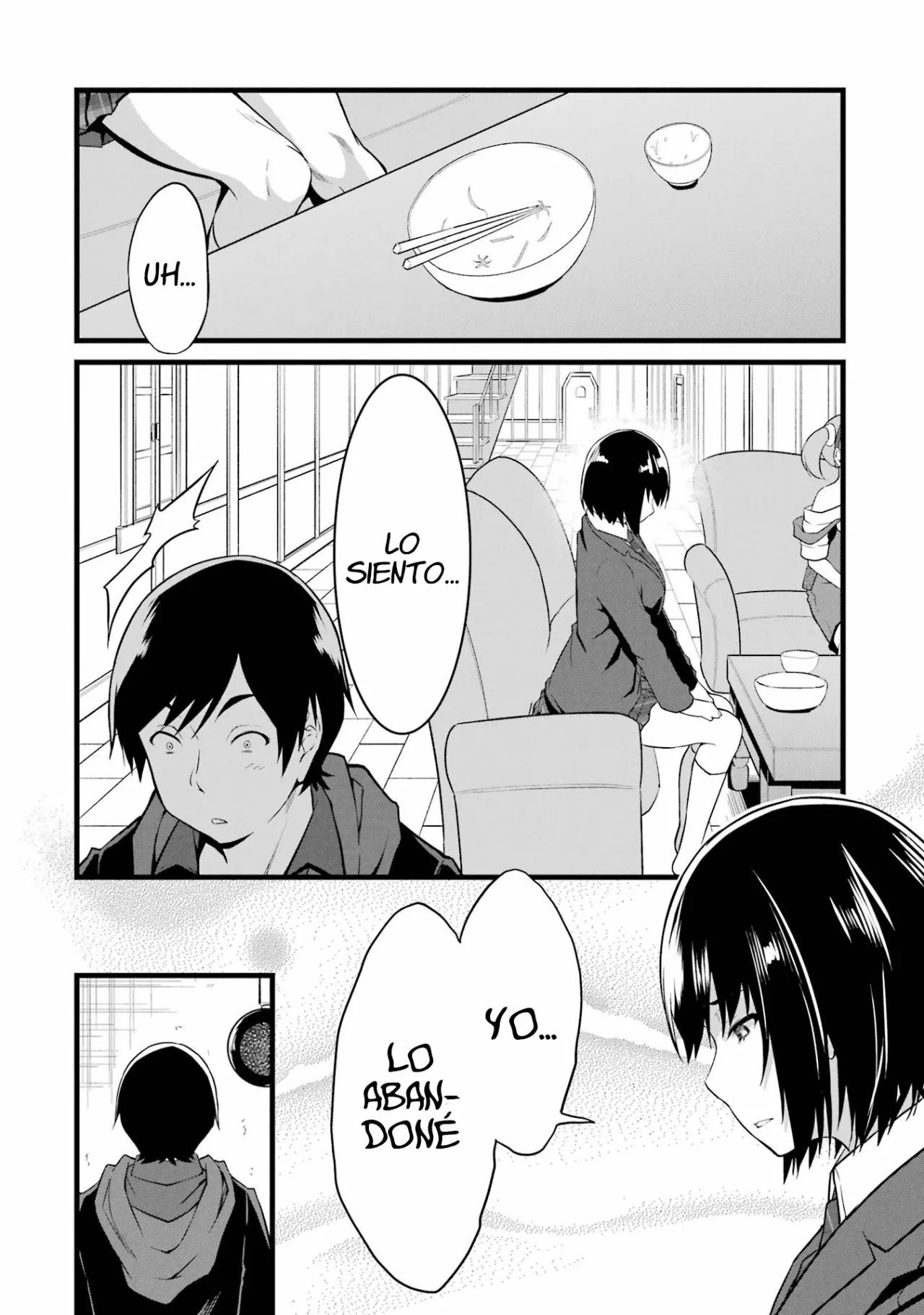 Yuru Fuwa Noka No Moji Bake Skill Capitulo 14: Cerdo al jengibre y la colegiala página 40