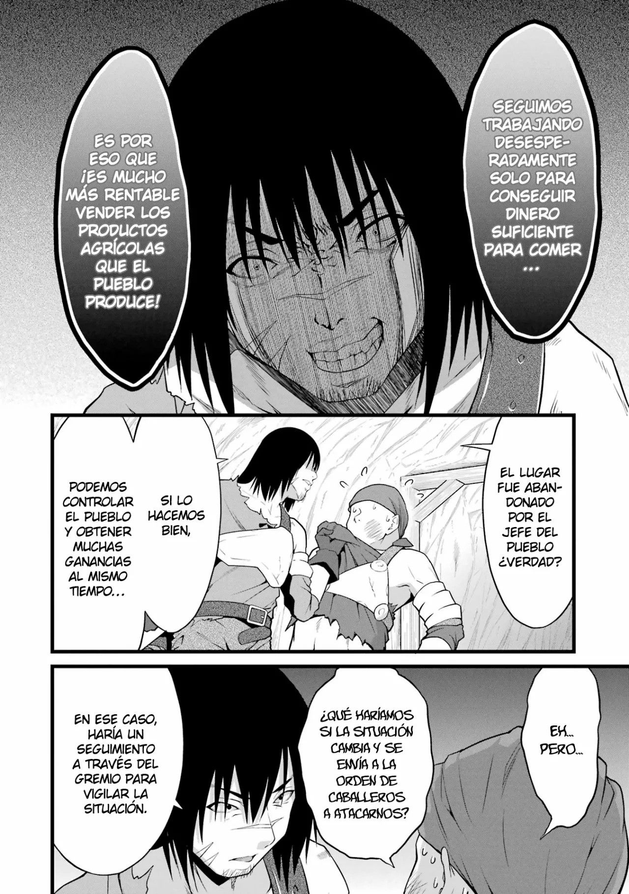Yuru Fuwa Noka No Moji Bake Skill Capitulo 15: Curry, zanahorias y exterminio de bandidos página 18