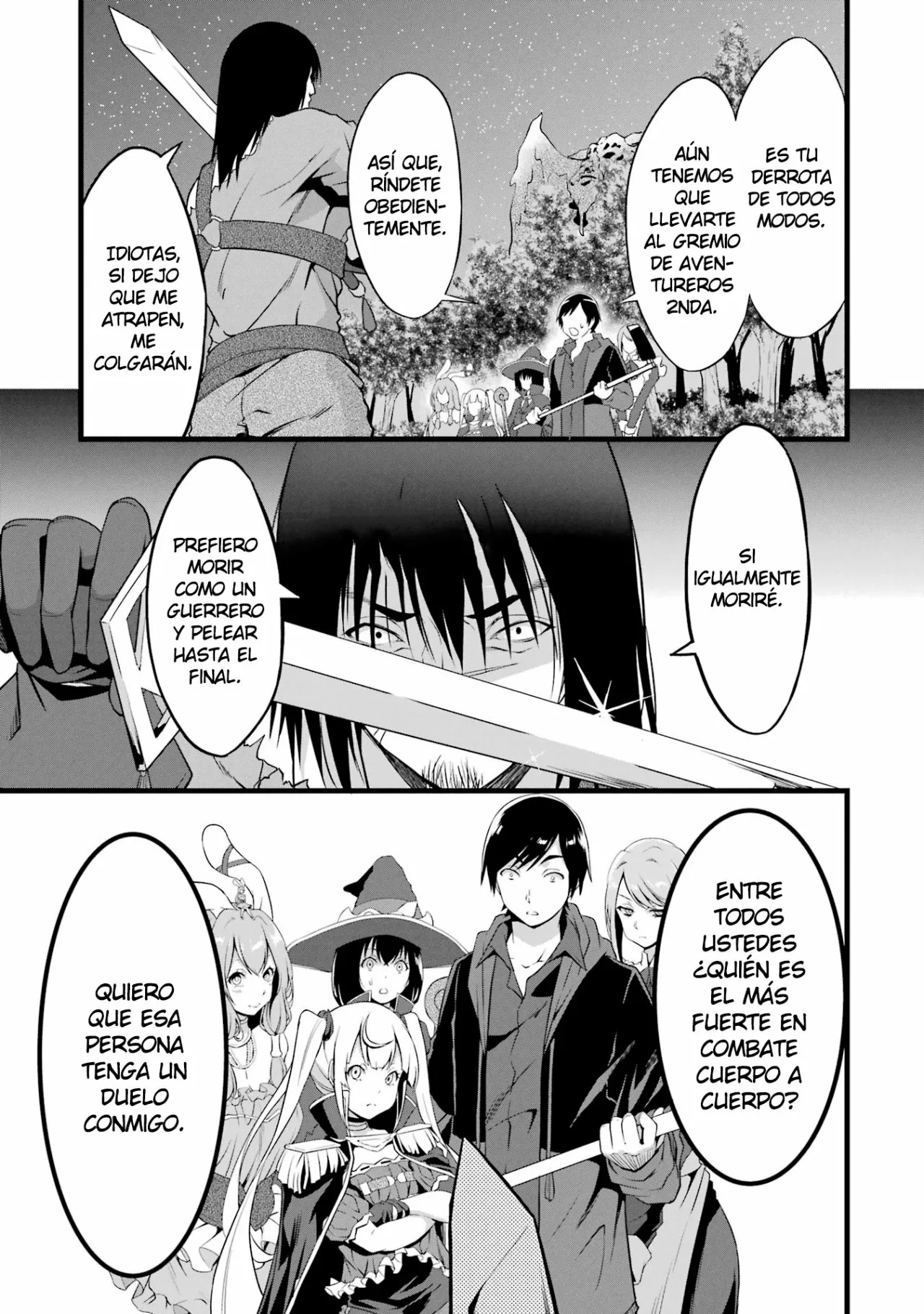 Yuru Fuwa Noka No Moji Bake Skill Capitulo 15: Curry, zanahorias y exterminio de bandidos página 35