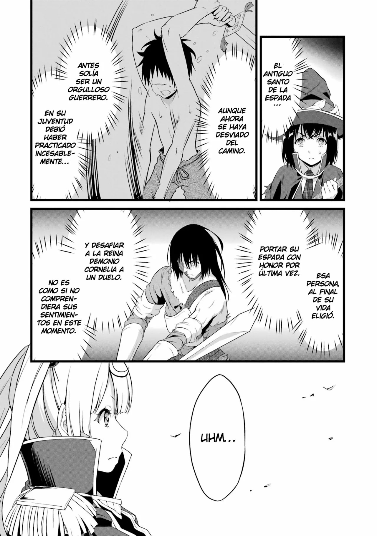 Yuru Fuwa Noka No Moji Bake Skill Capitulo 15: Curry, zanahorias y exterminio de bandidos página 36