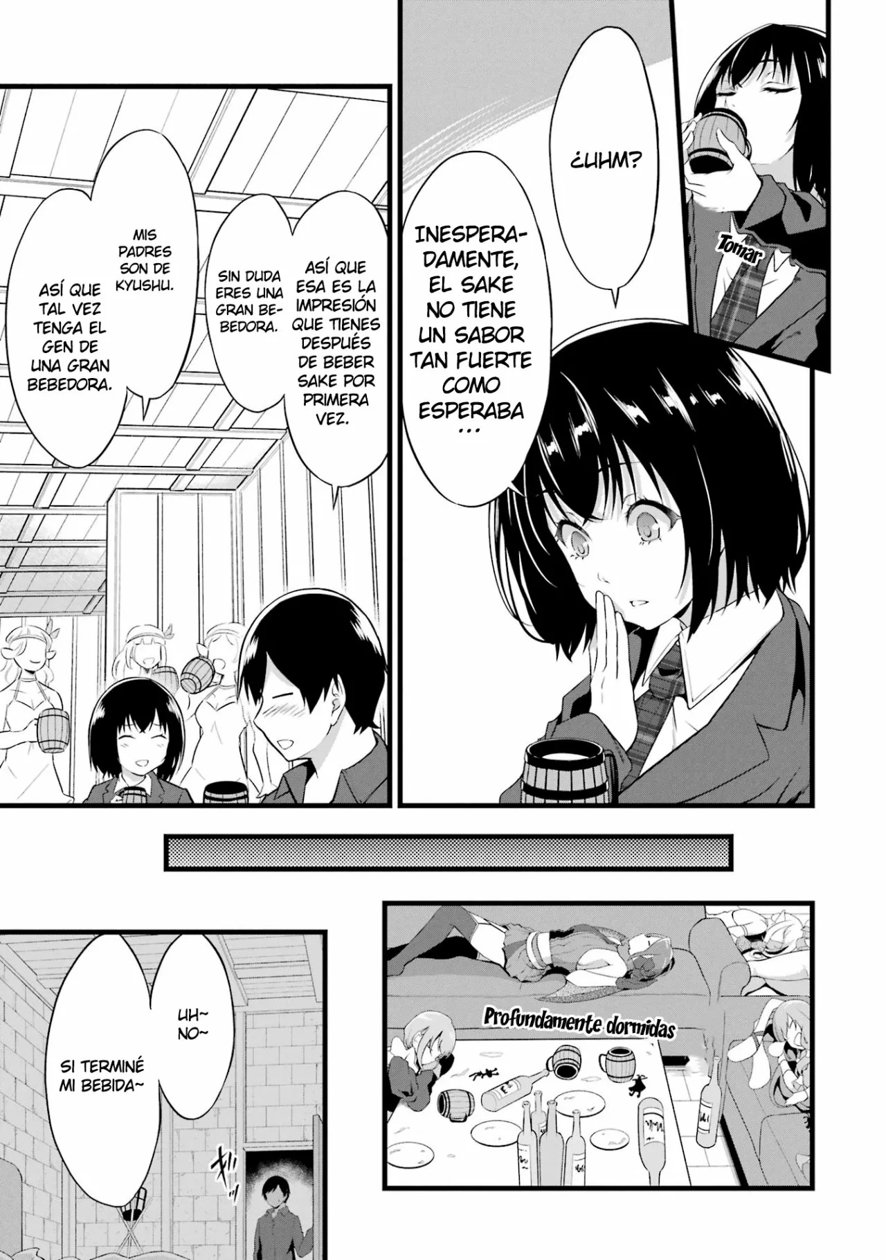 Yuru Fuwa Noka No Moji Bake Skill Capitulo 15: Curry, zanahorias y exterminio de bandidos página 51