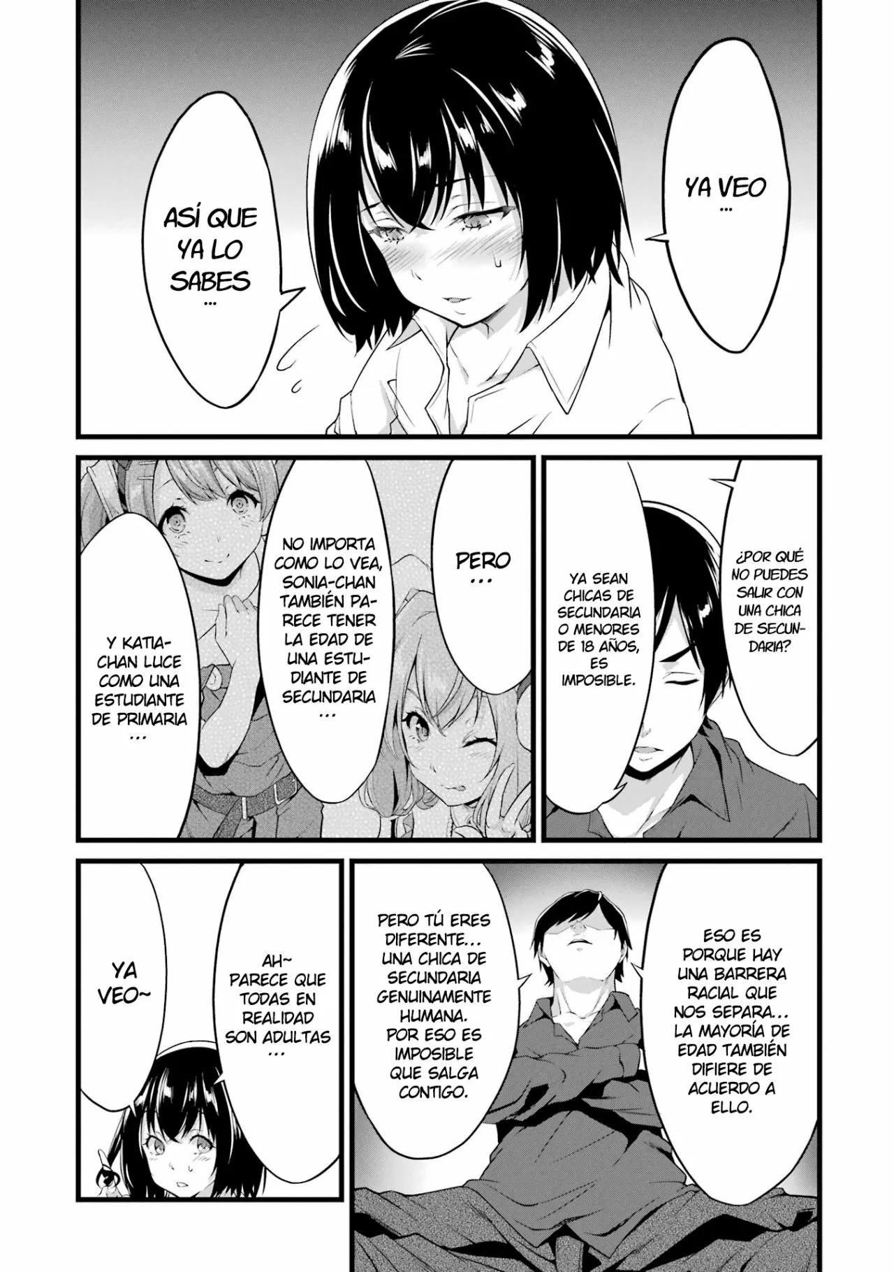 Yuru Fuwa Noka No Moji Bake Skill Capitulo 15: Curry, zanahorias y exterminio de bandidos página 55
