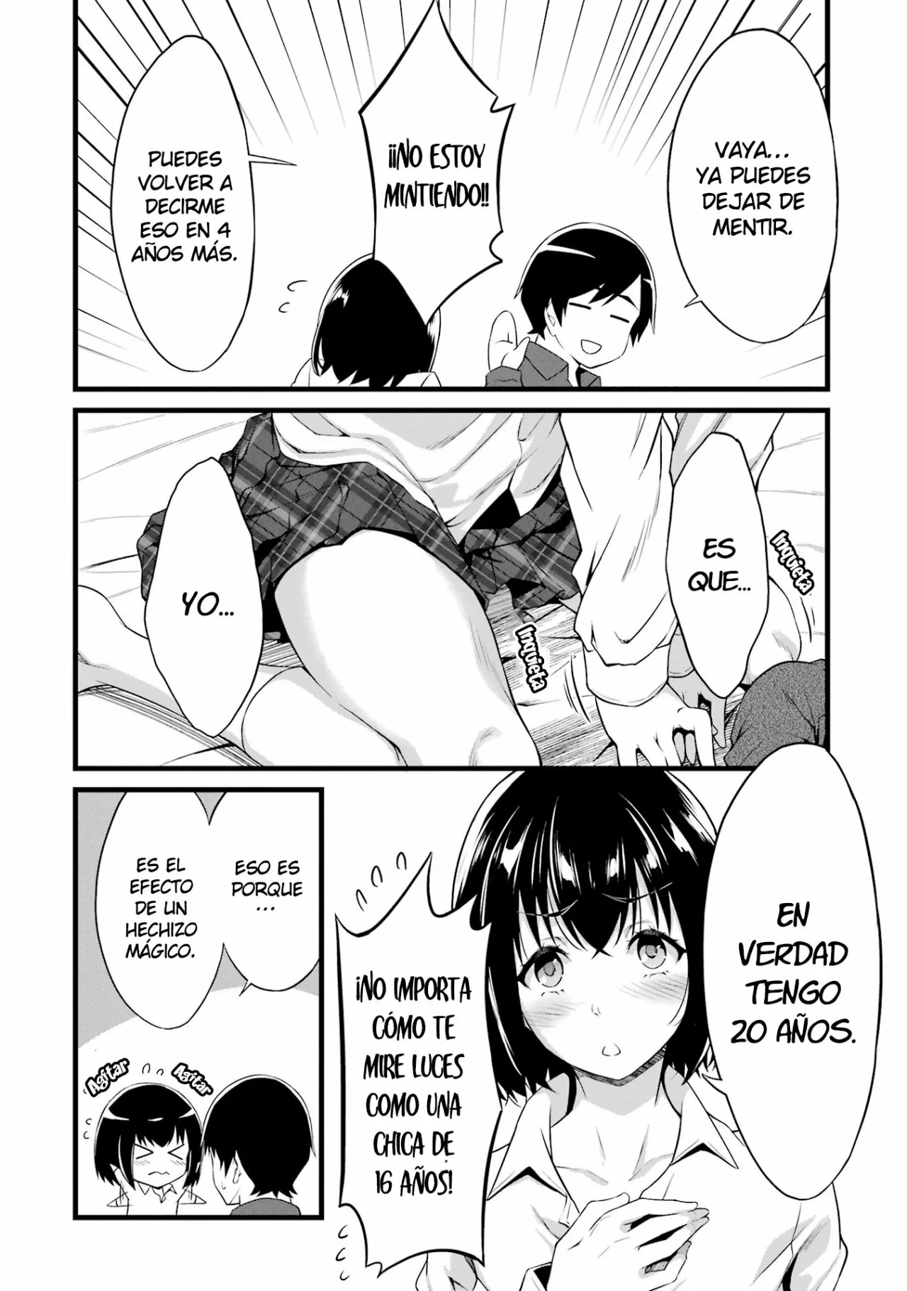 Yuru Fuwa Noka No Moji Bake Skill Capitulo 15: Curry, zanahorias y exterminio de bandidos página 58