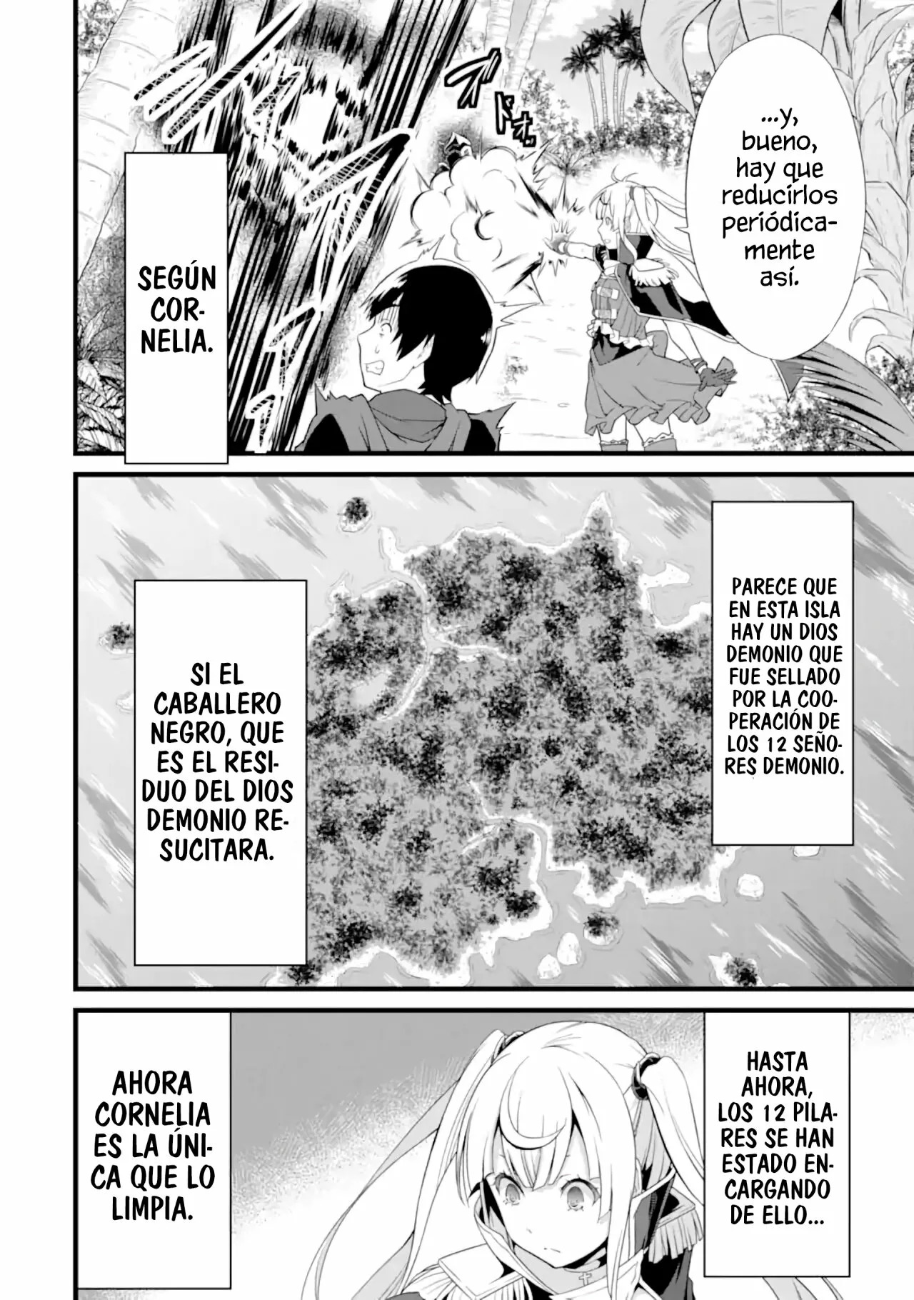 Yuru Fuwa Noka No Moji Bake Skill Capitulo 16: La isla de las súcubos y el emperador de la noche página 10