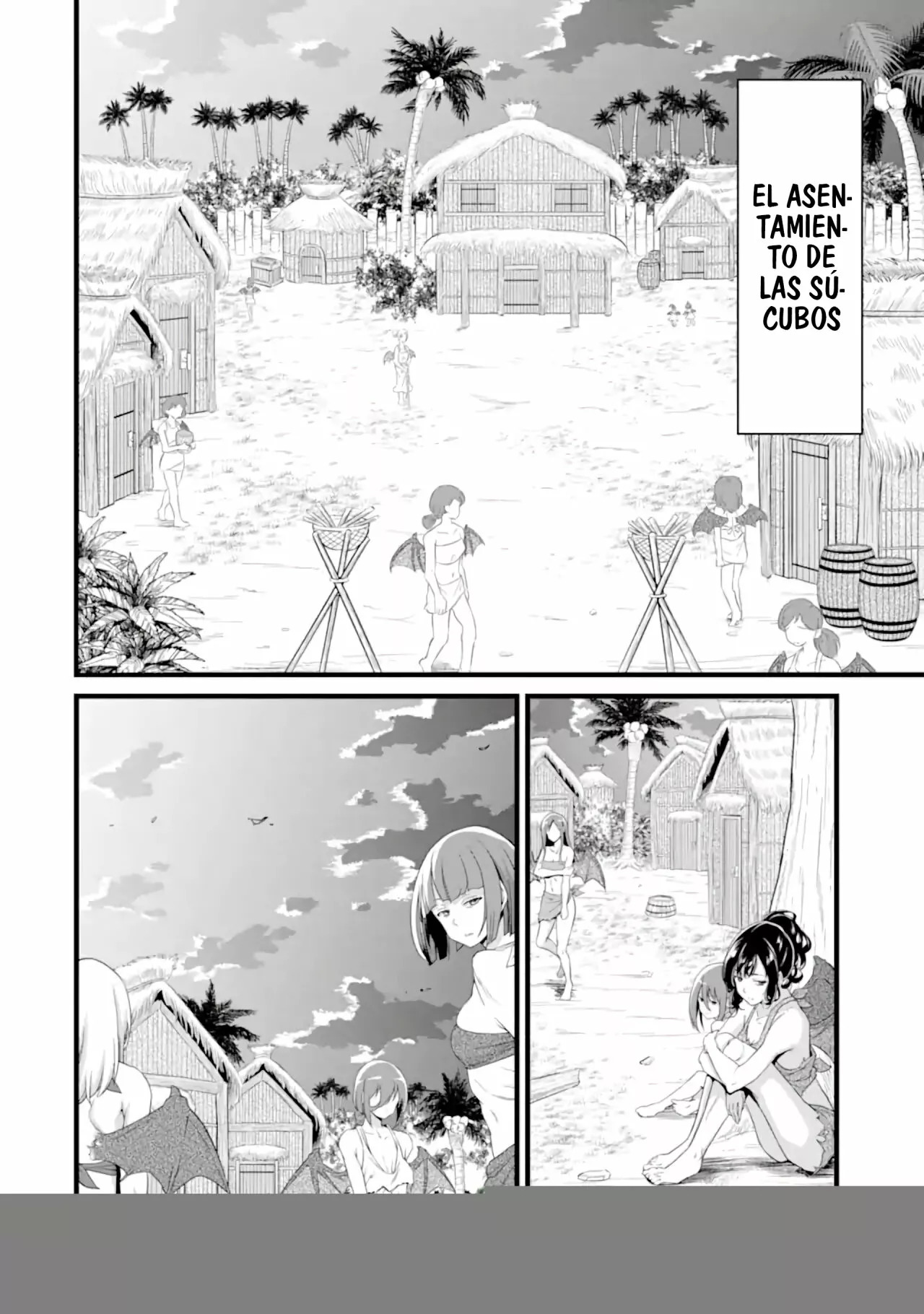 Yuru Fuwa Noka No Moji Bake Skill Capitulo 16: La isla de las súcubos y el emperador de la noche página 14