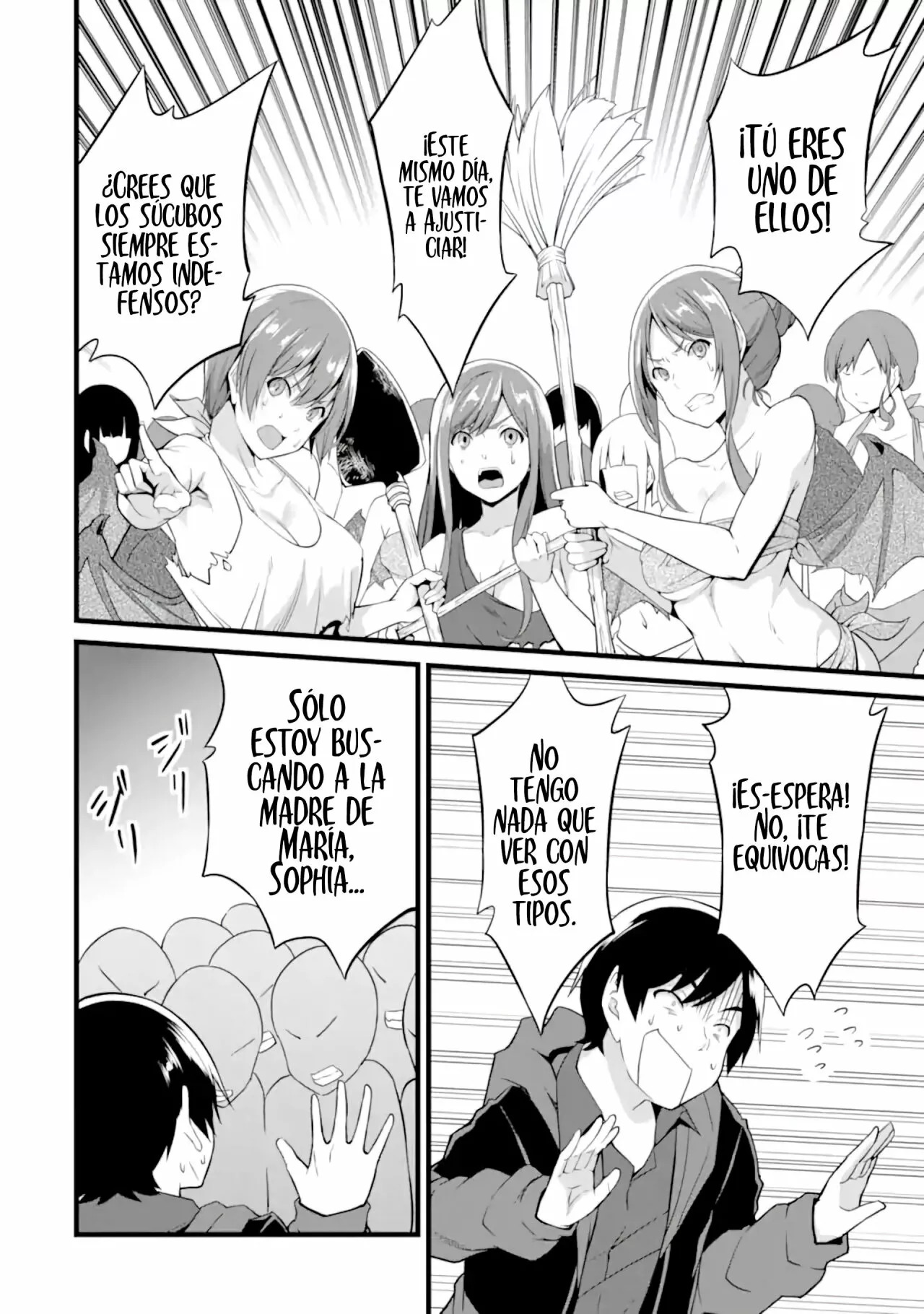 Yuru Fuwa Noka No Moji Bake Skill Capitulo 16: La isla de las súcubos y el emperador de la noche página 27