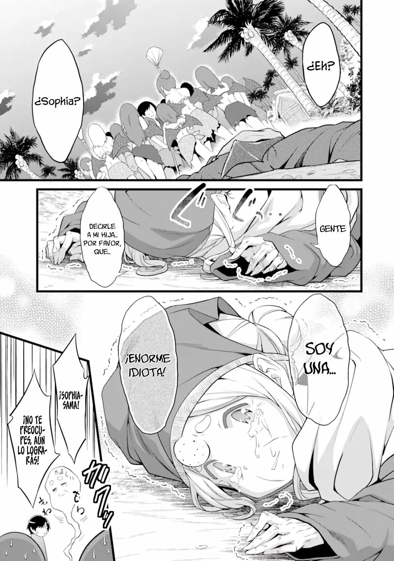 Yuru Fuwa Noka No Moji Bake Skill Capitulo 16: La isla de las súcubos y el emperador de la noche página 28