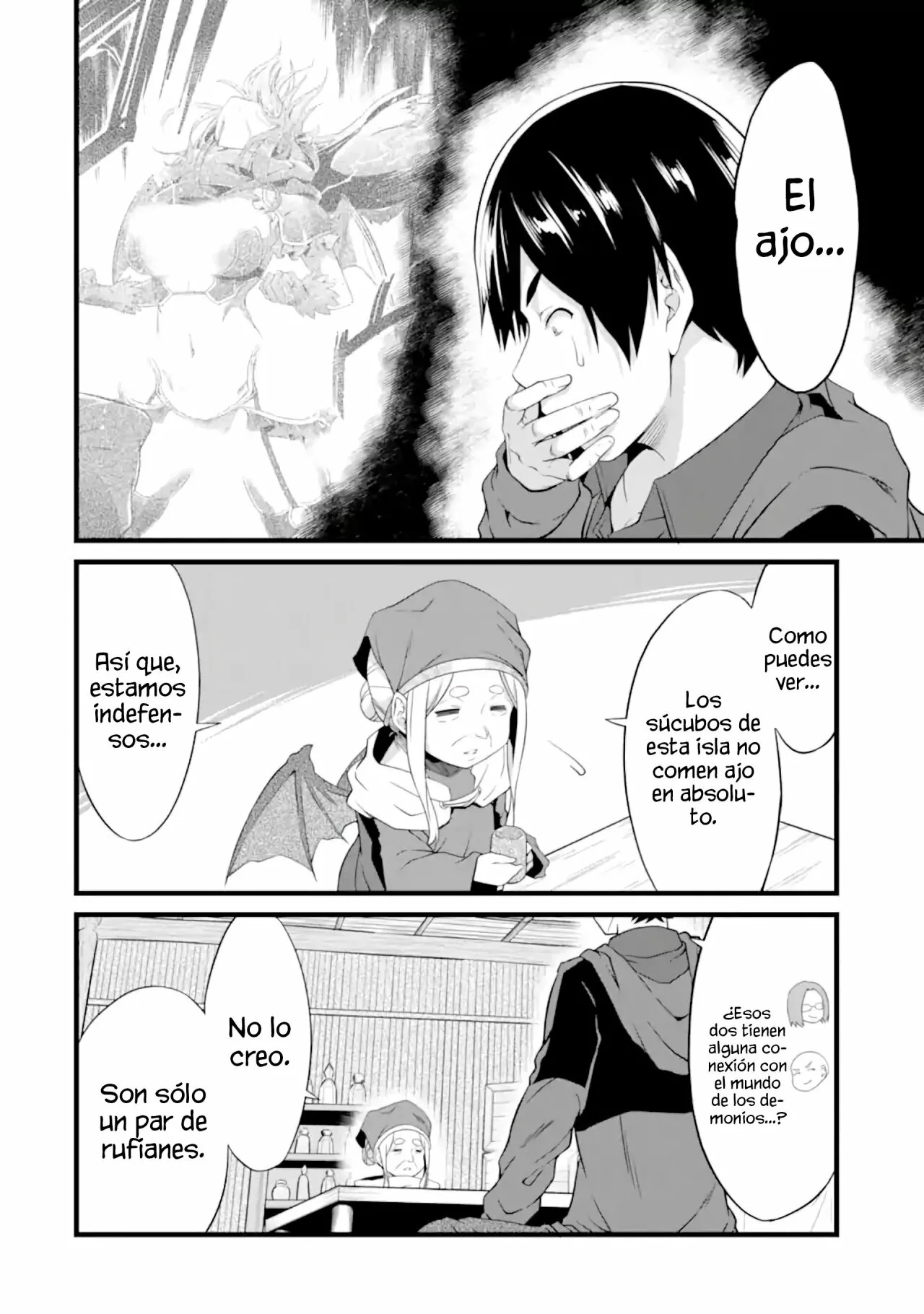 Yuru Fuwa Noka No Moji Bake Skill Capitulo 16: La isla de las súcubos y el emperador de la noche página 31