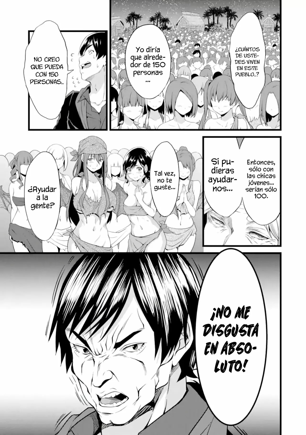 Yuru Fuwa Noka No Moji Bake Skill Capitulo 16: La isla de las súcubos y el emperador de la noche página 34