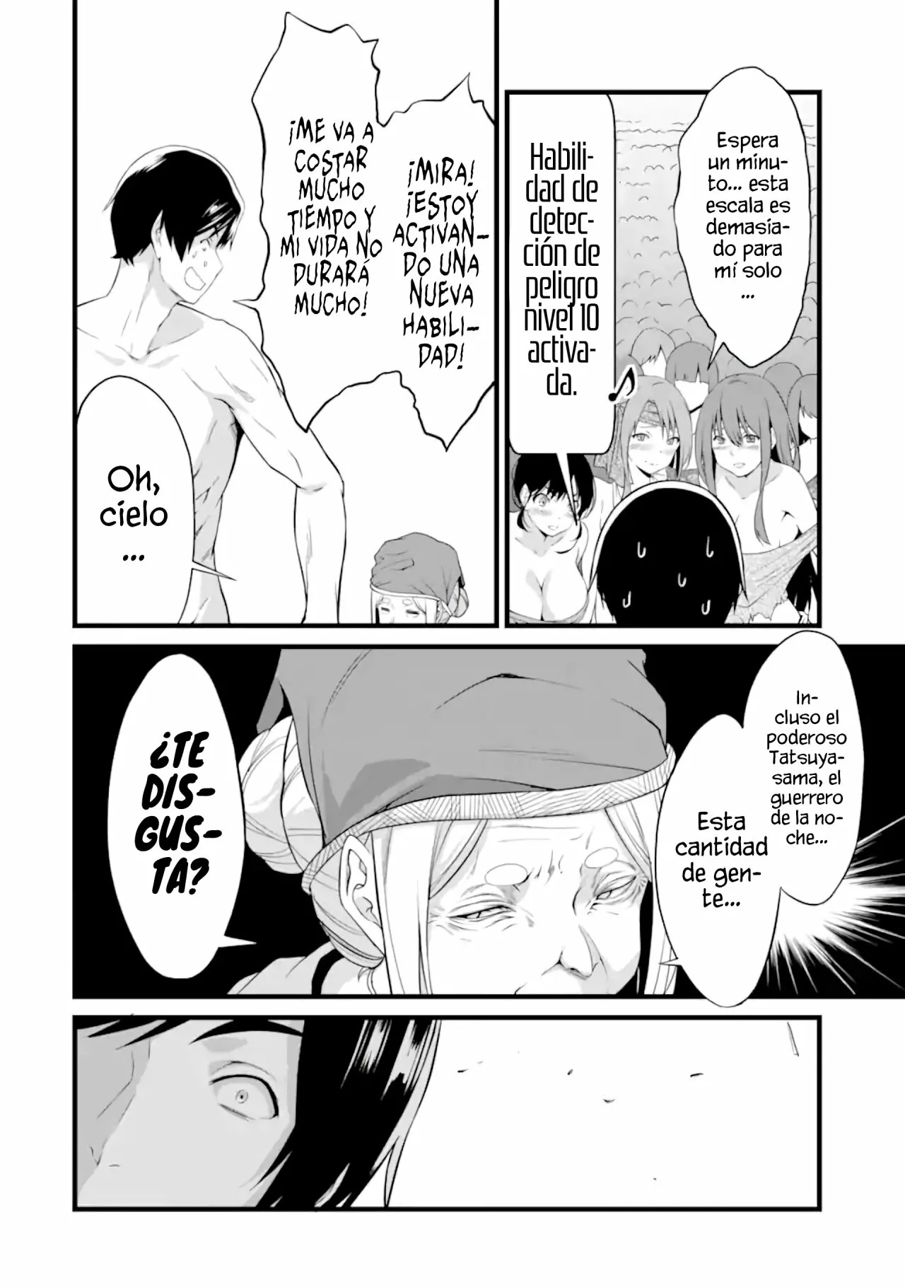 Yuru Fuwa Noka No Moji Bake Skill Capitulo 16: La isla de las súcubos y el emperador de la noche página 41