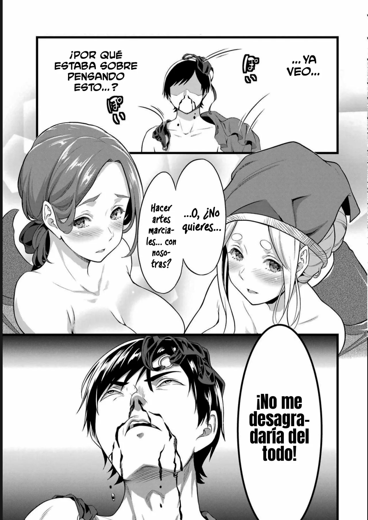 Yuru Fuwa Noka No Moji Bake Skill Capitulo 17: Barbacoa con la jefa súcubo página 55