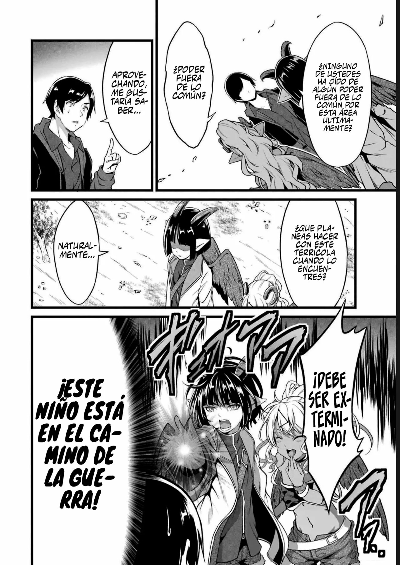 Yuru Fuwa Noka No Moji Bake Skill Capitulo 18.1: El familiar del Señor Demonio Parte 1 página 18