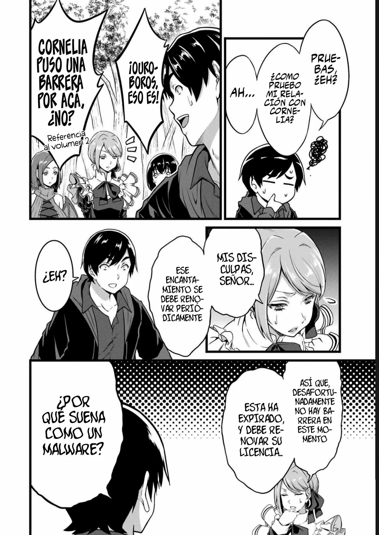 Yuru Fuwa Noka No Moji Bake Skill Capitulo 18.2: El familiar del Señor Demonio Parte 2 página 10