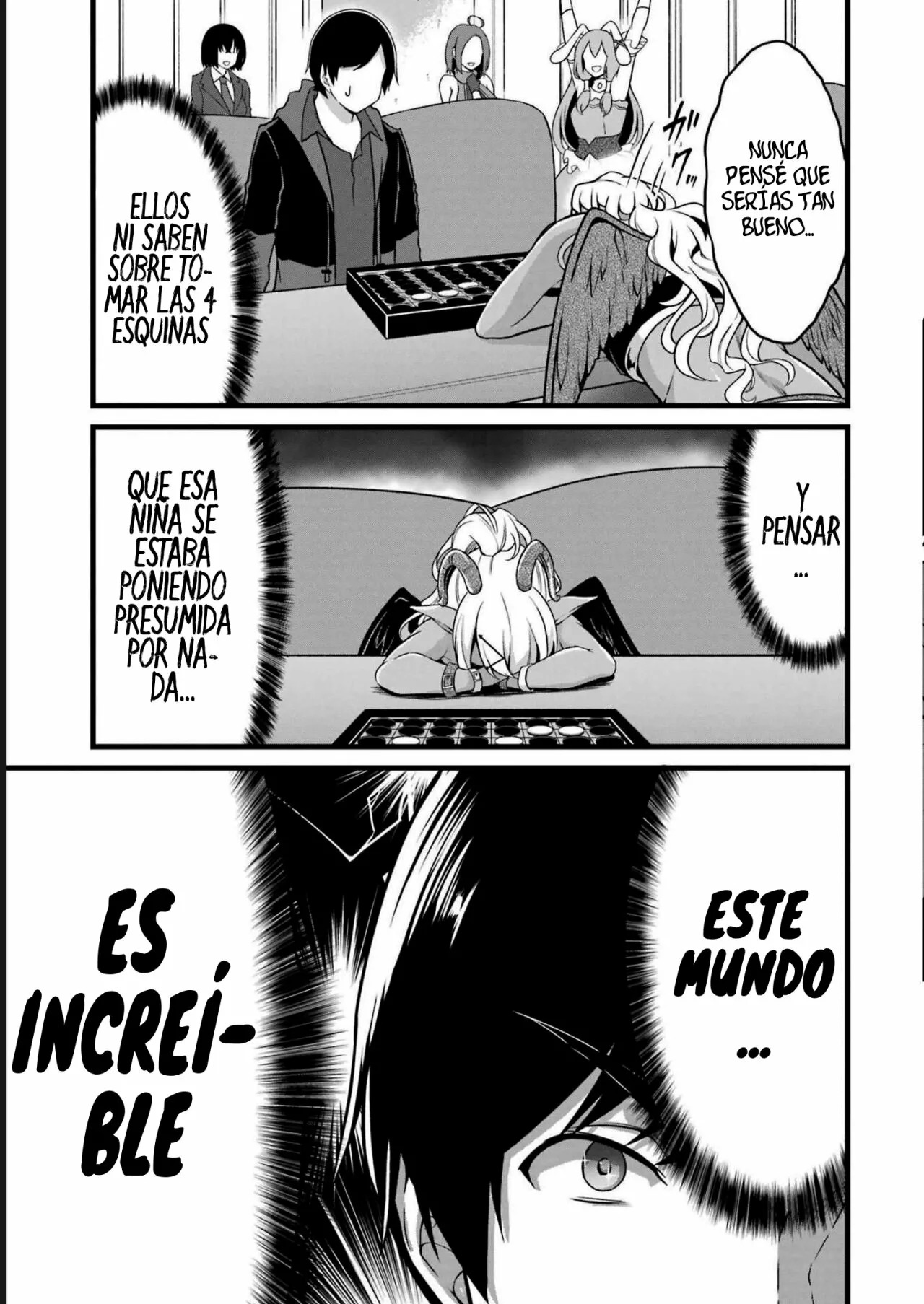 Yuru Fuwa Noka No Moji Bake Skill Capitulo 18.2: El familiar del Señor Demonio Parte 2 página 19