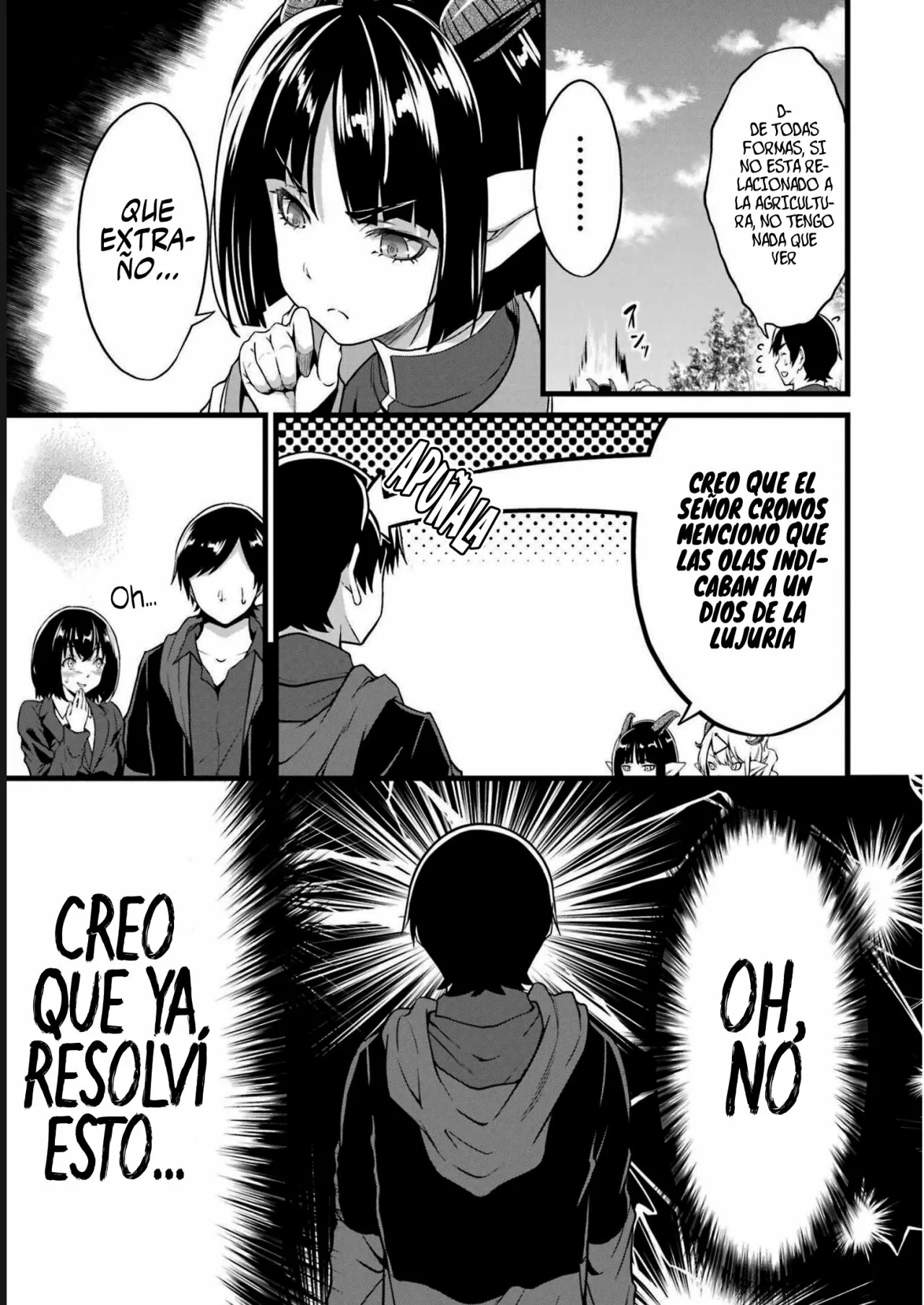 Yuru Fuwa Noka No Moji Bake Skill Capitulo 18.2: El familiar del Señor Demonio Parte 2 página 3