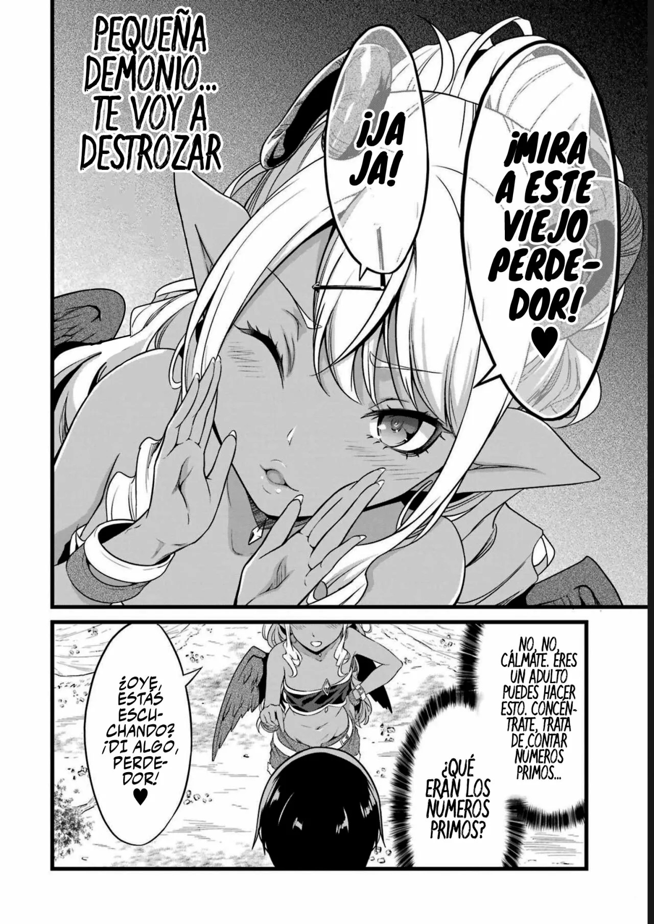 Yuru Fuwa Noka No Moji Bake Skill Capitulo 18.2: El familiar del Señor Demonio Parte 2 página 8