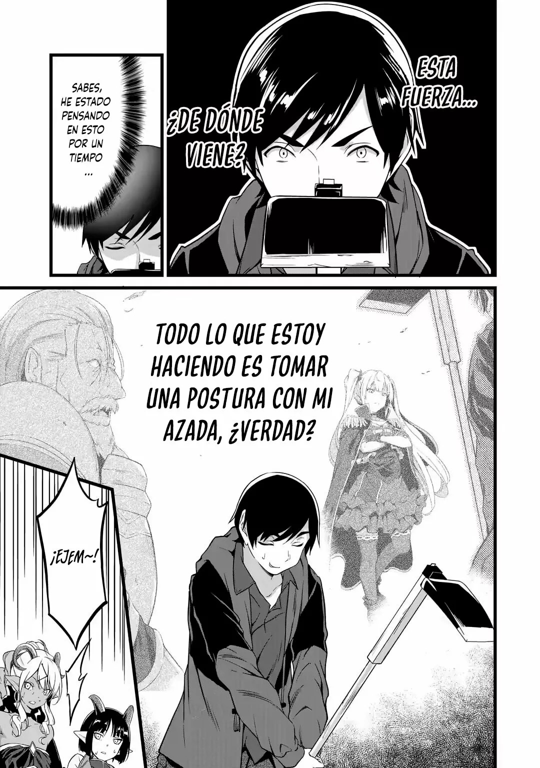 Yuru Fuwa Noka No Moji Bake Skill Capitulo 19.1: La prueba familiar y la preparación del curry Parte 1 página 15