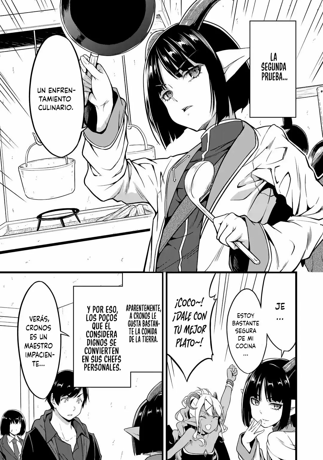 Yuru Fuwa Noka No Moji Bake Skill Capitulo 19.1: La prueba familiar y la preparación del curry Parte 1 página 5
