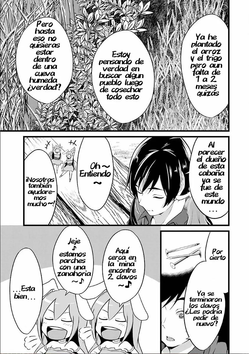 Yuru Fuwa Noka No Moji Bake Skill Capitulo 2: Conejas de bolsillo página 26