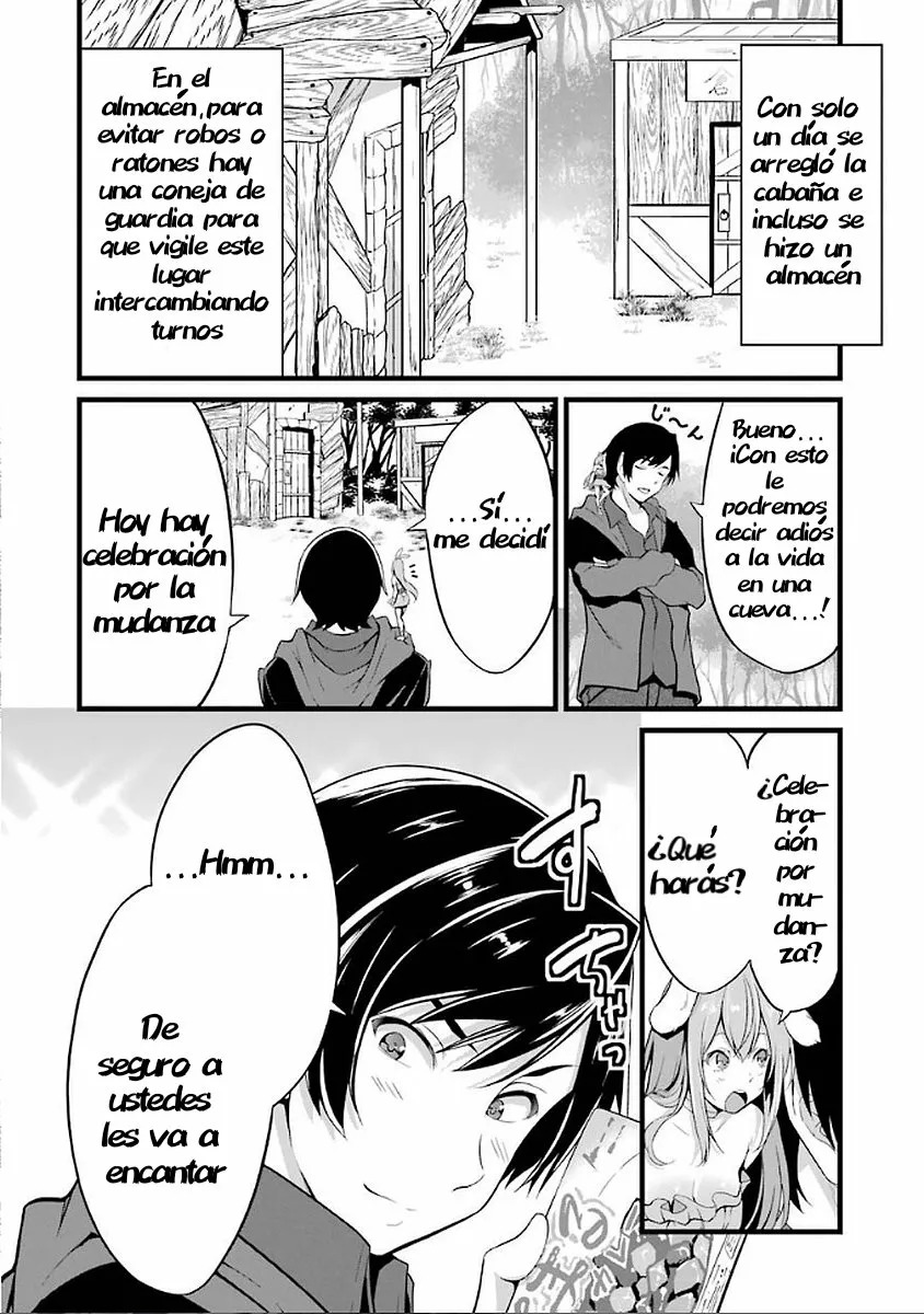 Yuru Fuwa Noka No Moji Bake Skill Capitulo 2: Conejas de bolsillo página 29