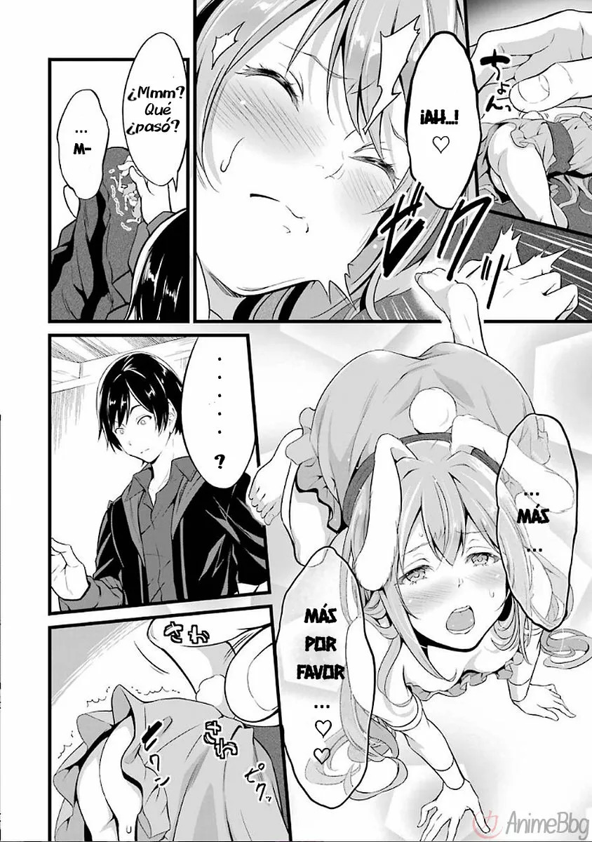 Yuru Fuwa Noka No Moji Bake Skill Capitulo 2: Conejas de bolsillo página 33