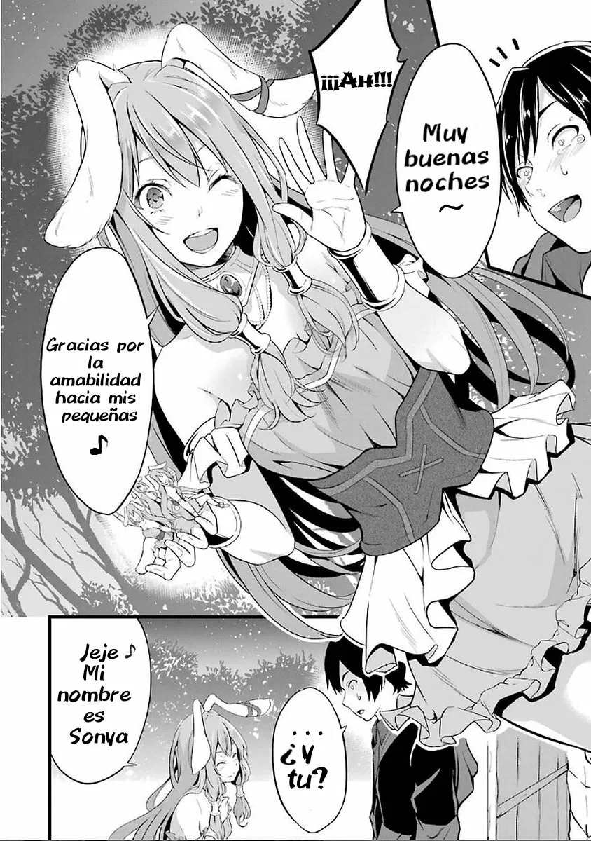 Yuru Fuwa Noka No Moji Bake Skill Capitulo 2: Conejas de bolsillo página 41