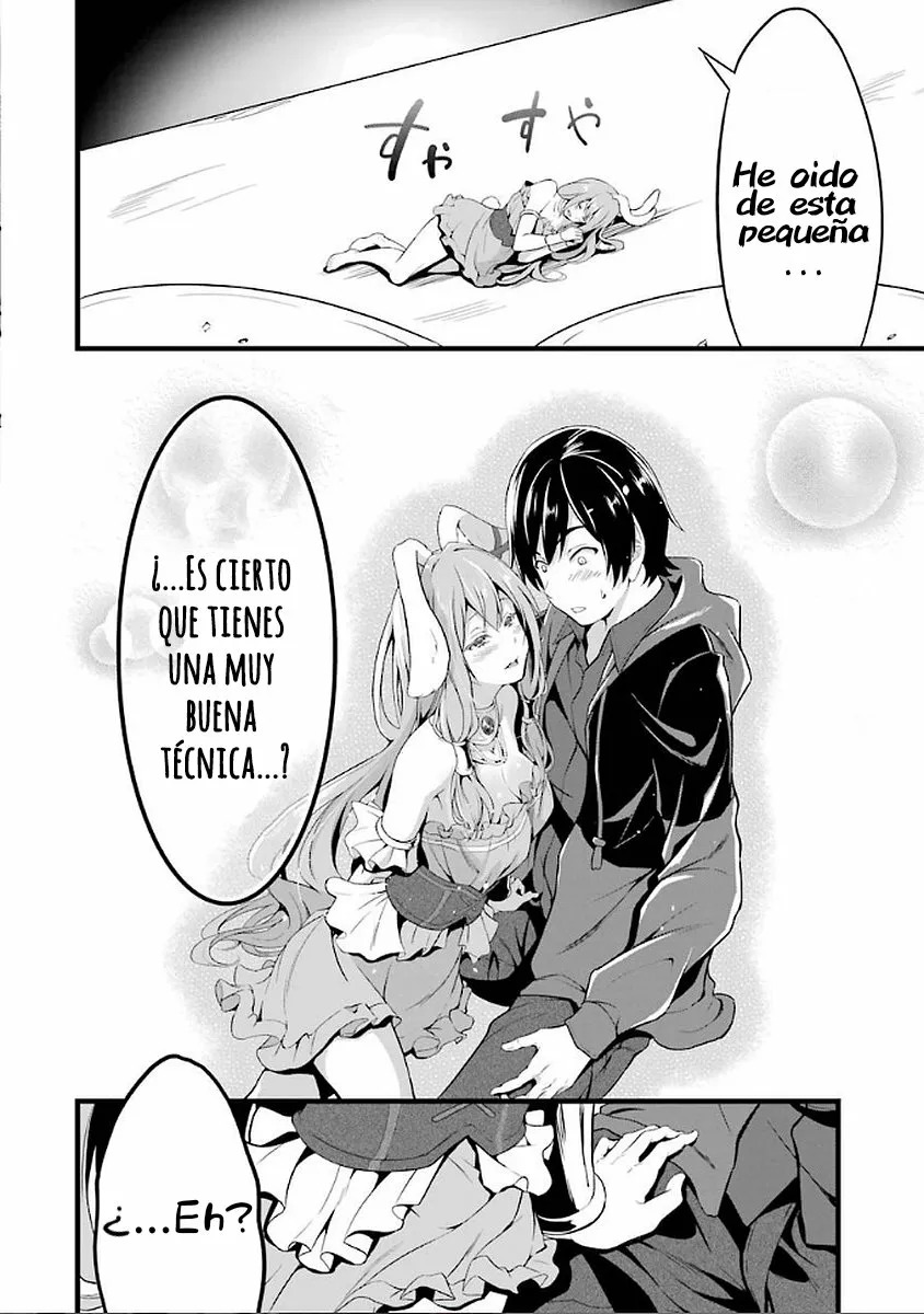 Yuru Fuwa Noka No Moji Bake Skill Capitulo 2: Conejas de bolsillo página 61