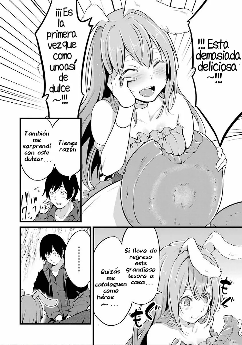 Yuru Fuwa Noka No Moji Bake Skill Capitulo 2: Conejas de bolsillo página 9