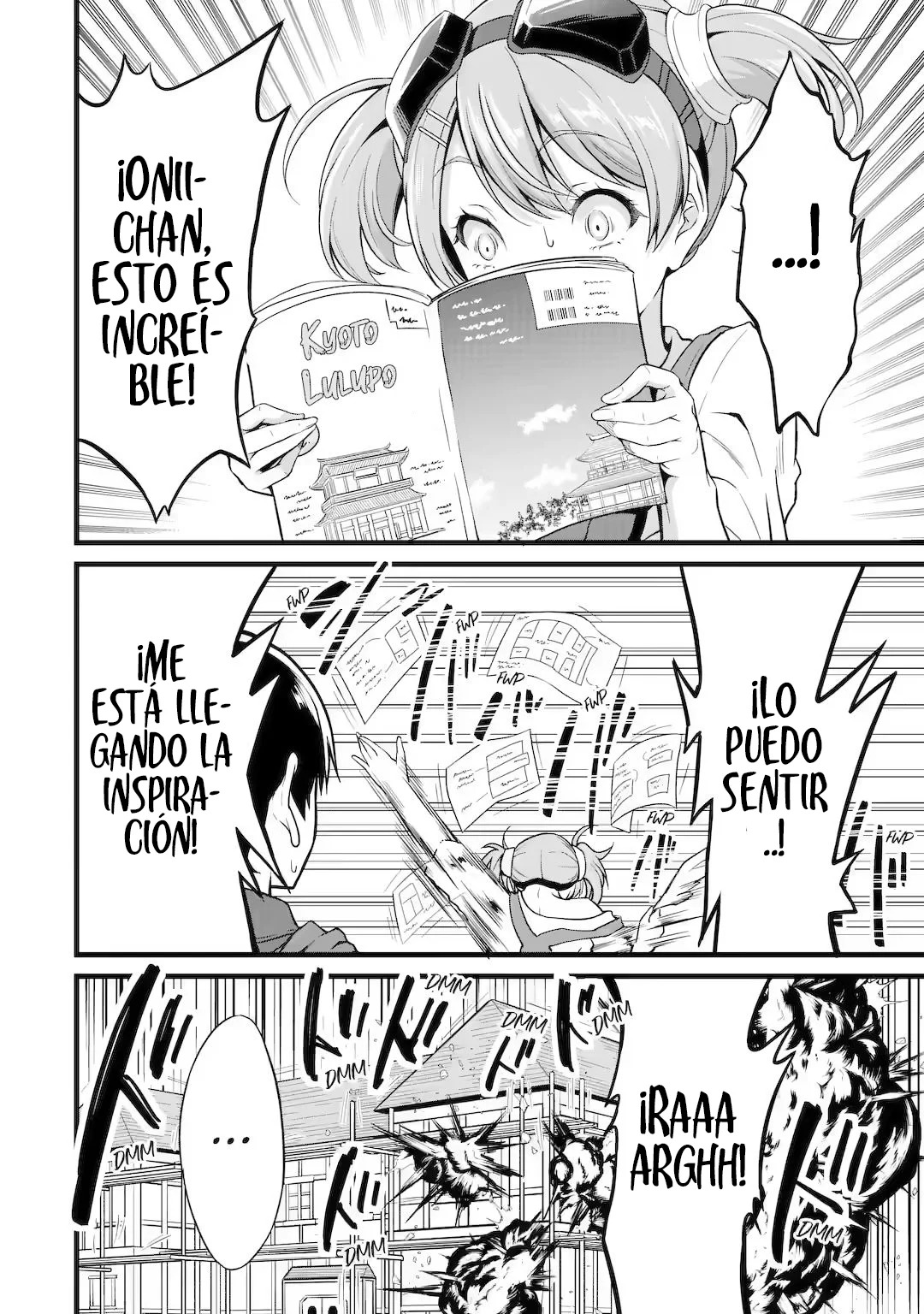 Yuru Fuwa Noka No Moji Bake Skill Capitulo 20.1: Arroz con huevo y un nuevo hogar Parte 1 página 10